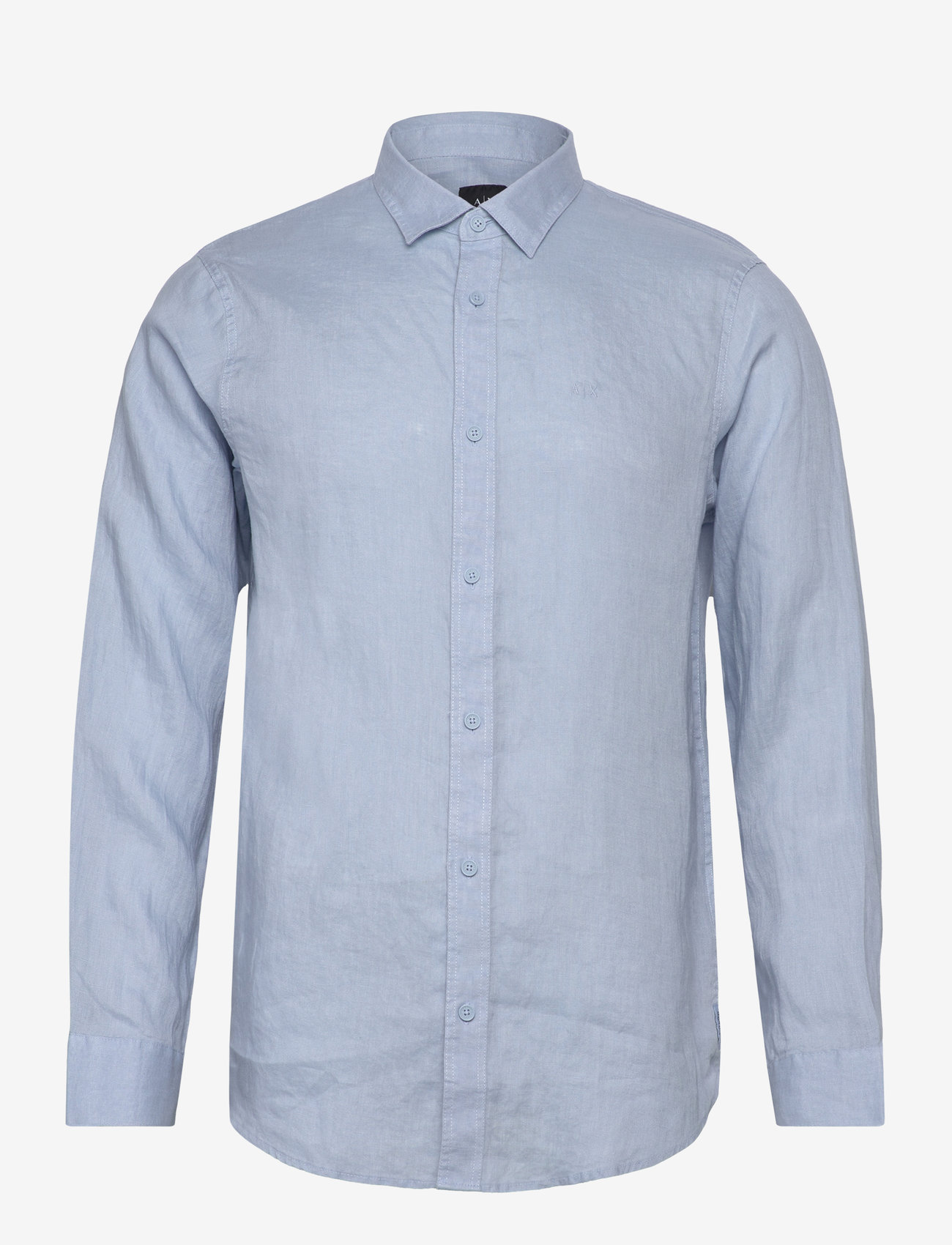 Armani Exchange - SHIRT - linneskjortor - soft chambray - 0