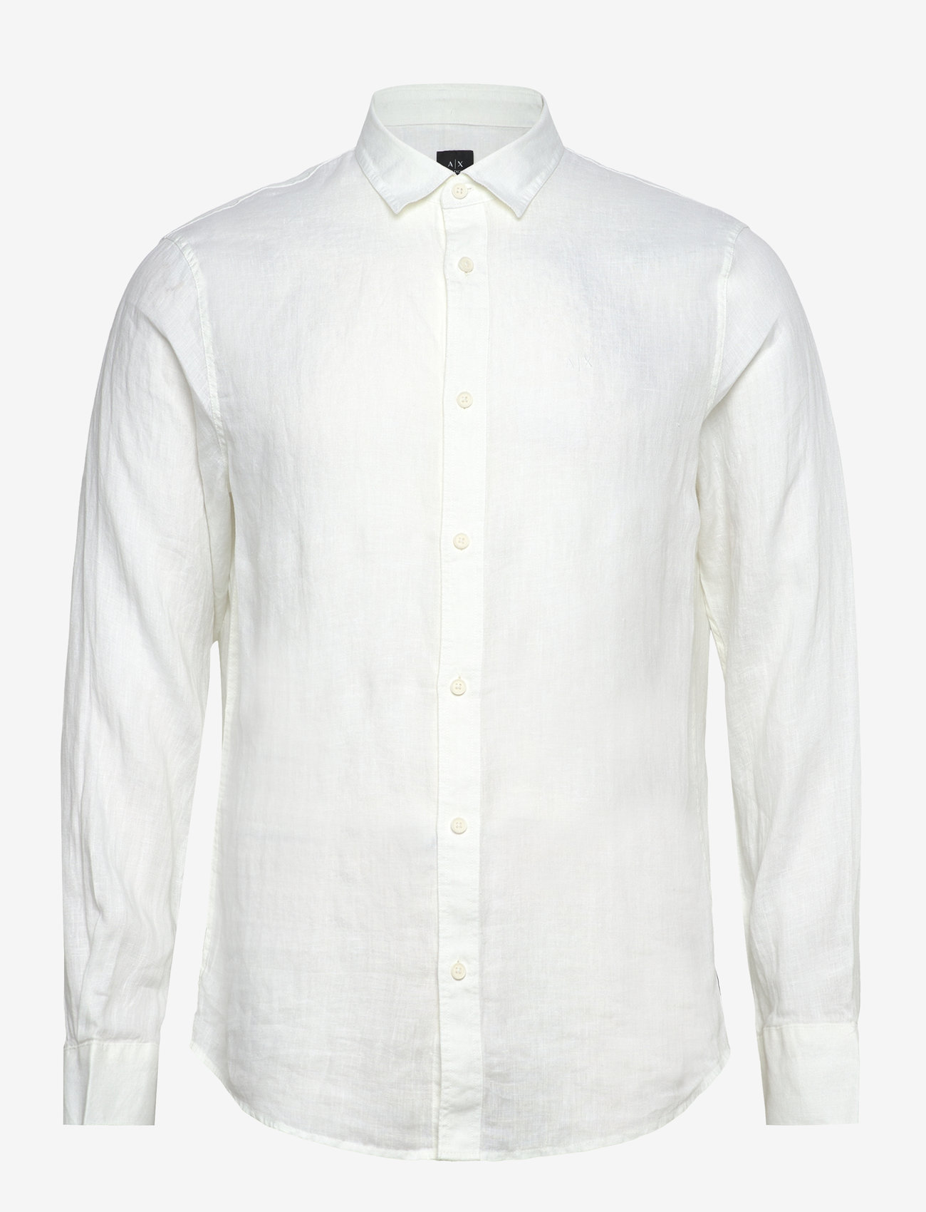 Armani Exchange - SHIRT - hørskjorter - white - 0