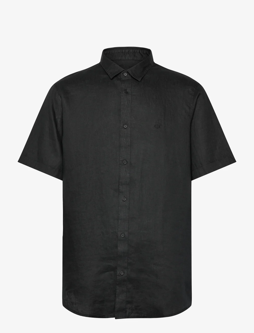 Armani Exchange - SHIRT - linneskjortor - black - 0