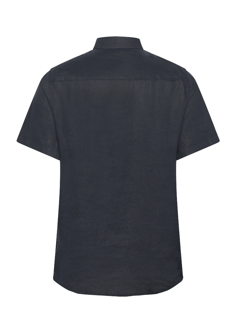 Armani Exchange - SHIRT - leinenhemden - deep navy - 1