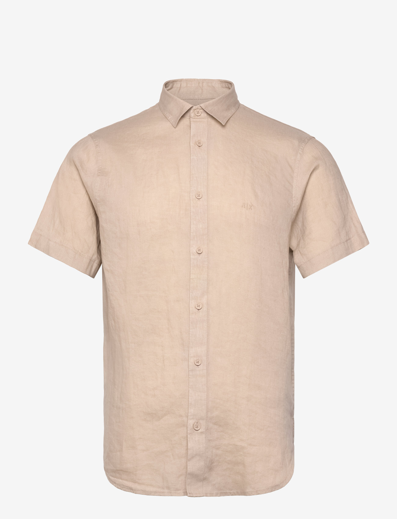 Armani Exchange - SHIRT - hørskjorter - pure cashmere - 0