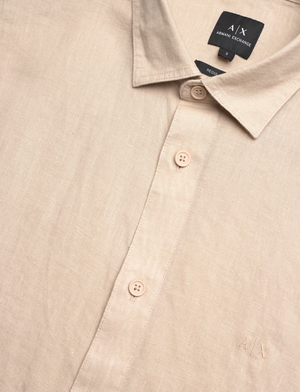 Armani Exchange - SHIRT - linneskjortor - pure cashmere - 3