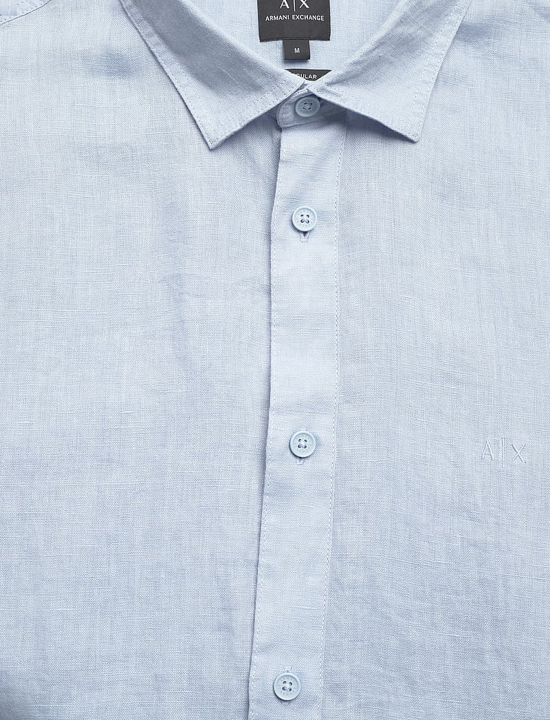 Armani Exchange - SHIRT - linneskjortor - soft chambray - 2