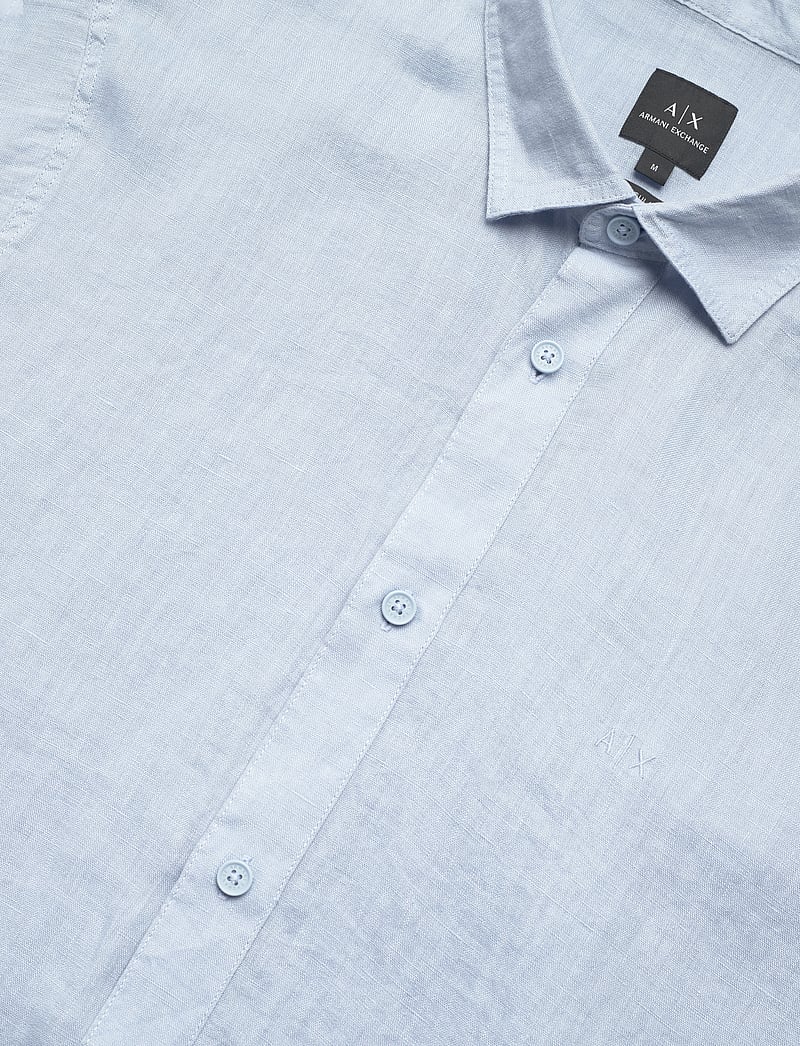 Armani Exchange - SHIRT - linneskjortor - soft chambray - 3