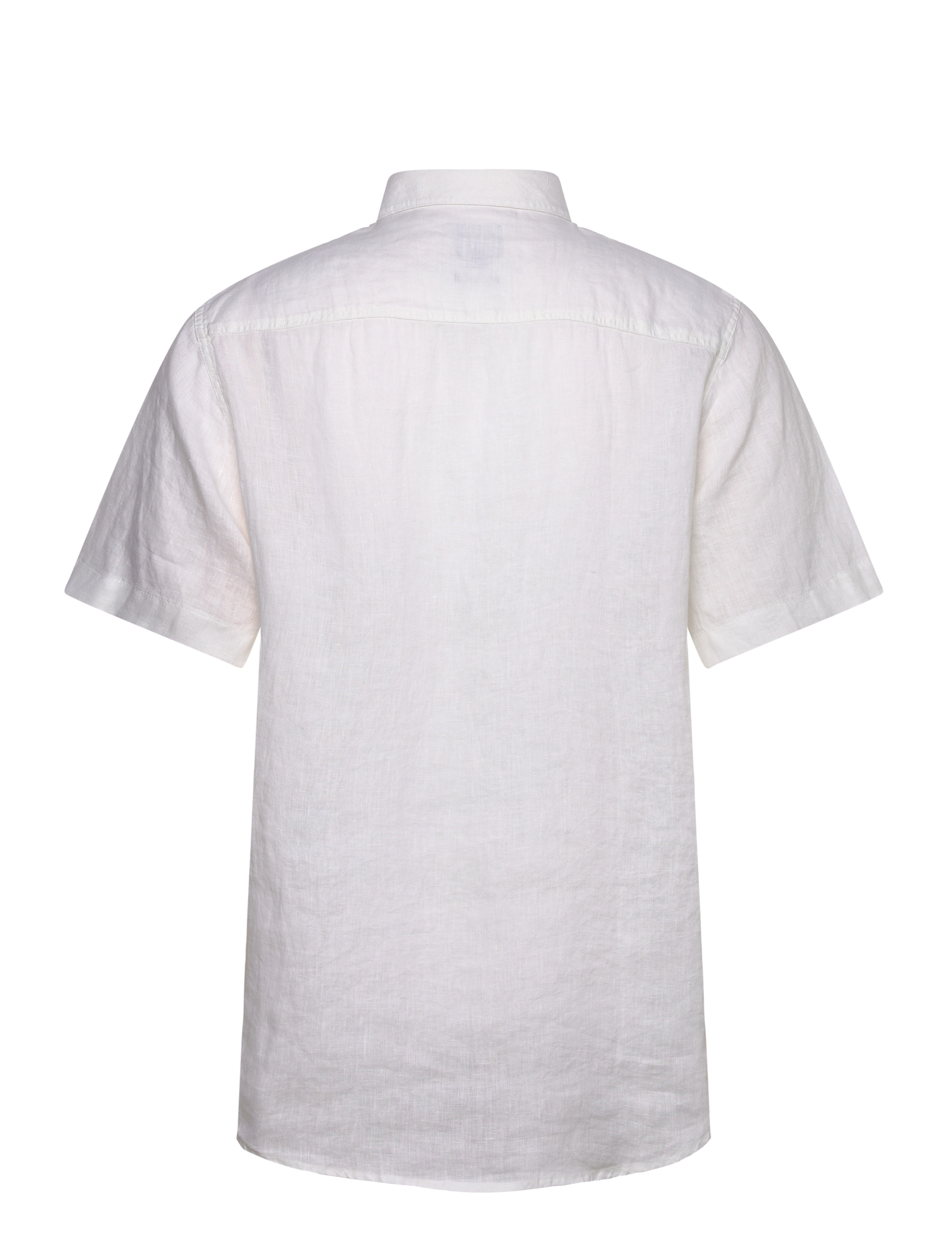 Armani Exchange - SHIRT - pellavakauluspaidat - white - 1