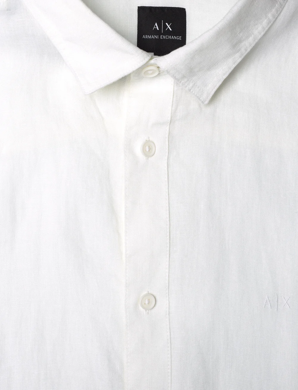 Armani Exchange - SHIRT - linneskjortor - white - 2