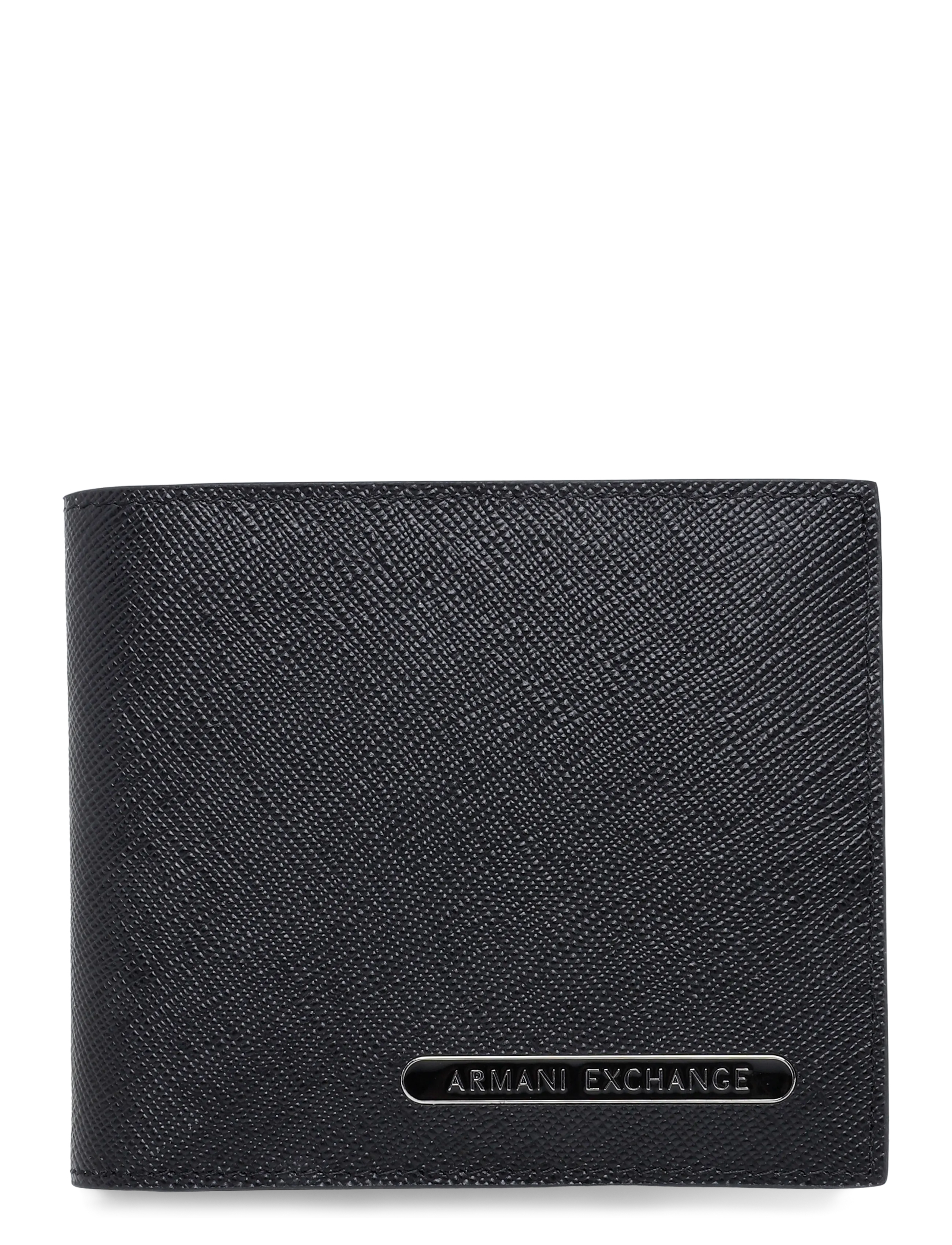 Armani Exchange SMALL LEATHER GOODS SET - Rahakotid ja kaardihoidjad - BLACK / black
