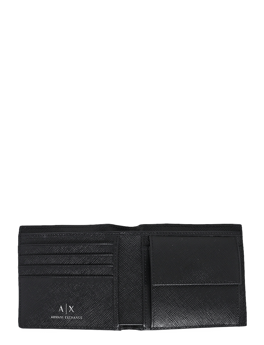 Armani Exchange - SMALL LEATHER GOODS SET - rahakotid - black - 2