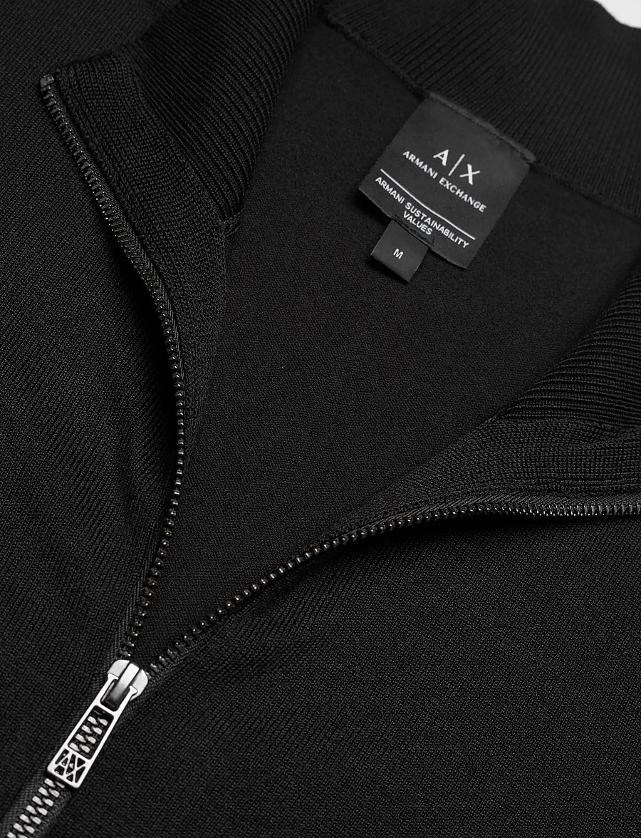 Armani Exchange - CARDIGAN - cardigans - black - 2