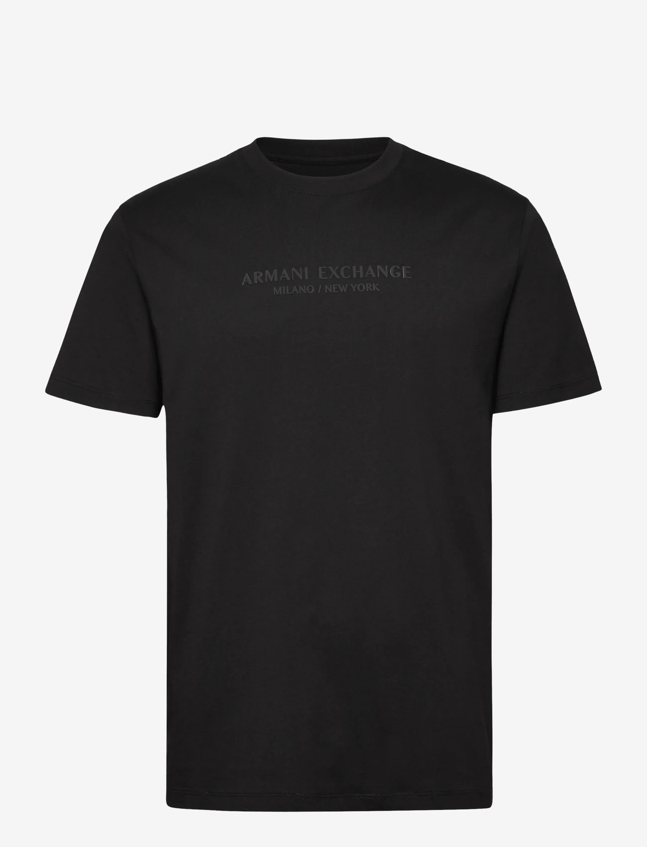 Armani Exchange - T-SHIRT - kortärmade t-shirts - black - 0