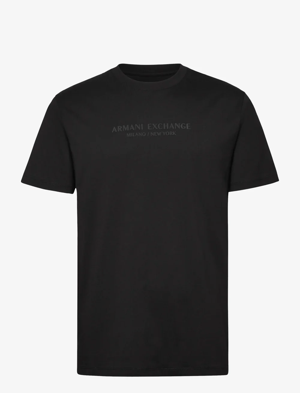 Armani Exchange - T-SHIRT - kortærmede t-shirts - black - 0