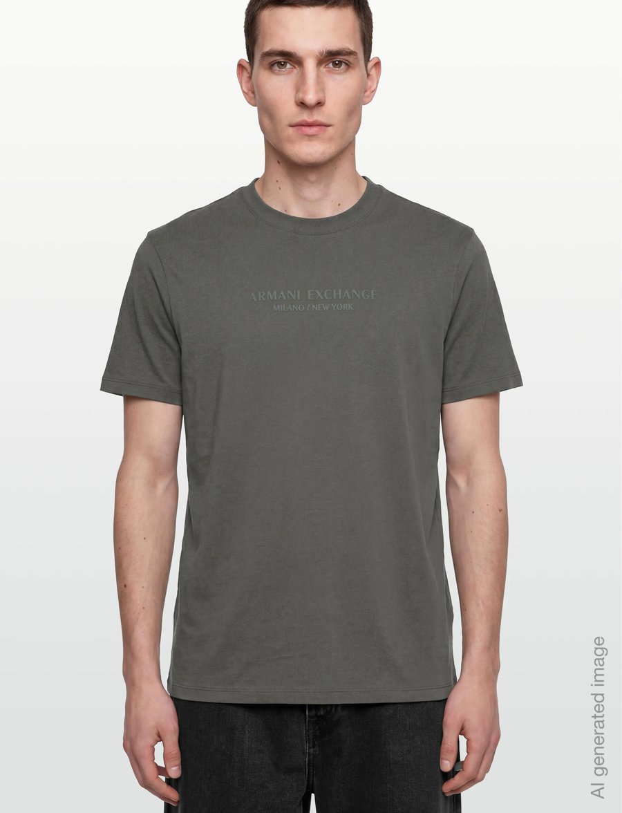 Armani Exchange - T-SHIRT - lühikeste varrukatega t-särgid - chimera - 3