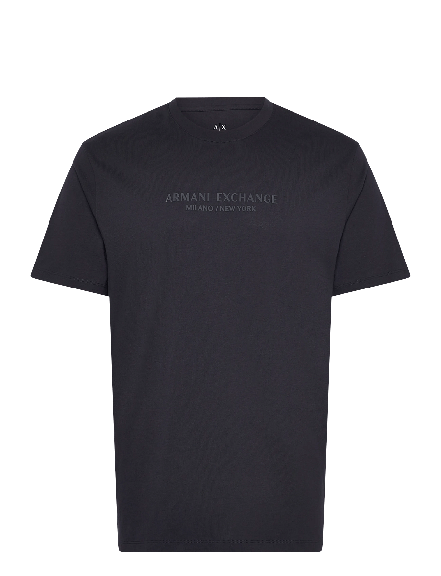 Armani Exchange - T-SHIRT - kurzärmelige t-shirts - deep navy - 1