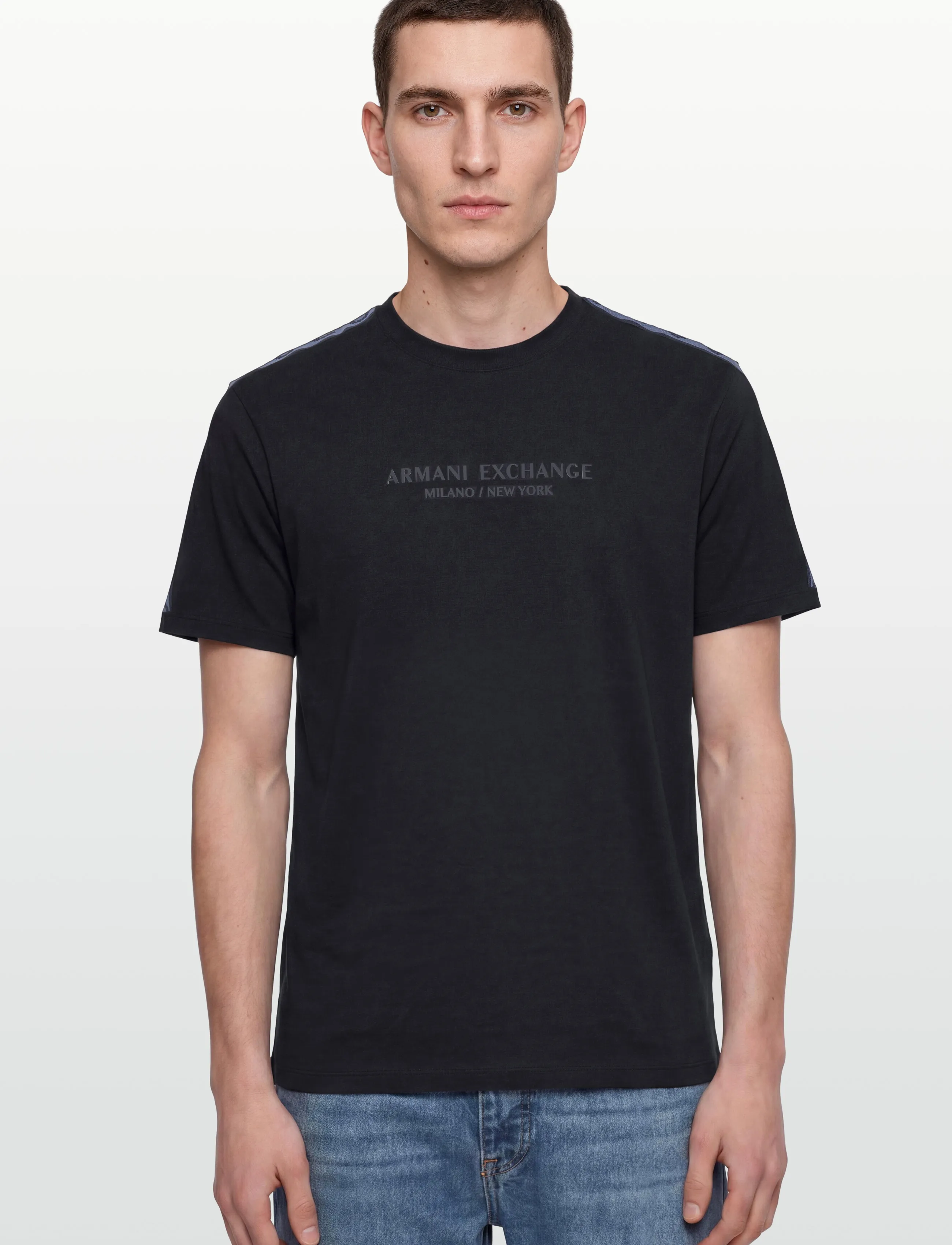 Armani Exchange - T-SHIRT - kurzärmelig - deep navy - 3