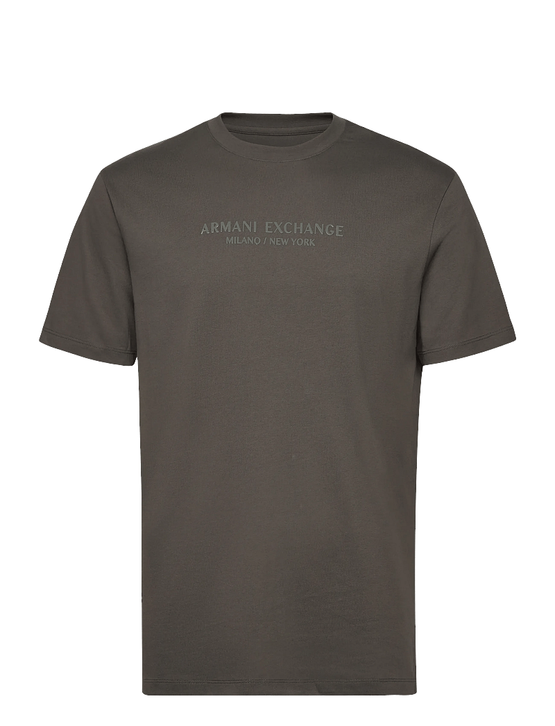 Armani Exchange - T-SHIRT - kortærmede t-shirts - sage - 0