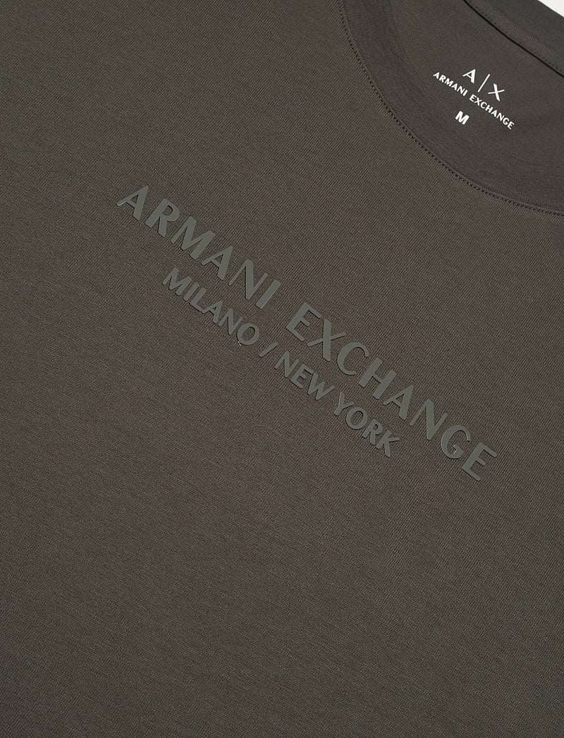 Armani Exchange - T-SHIRT - kortærmede t-shirts - sage - 2