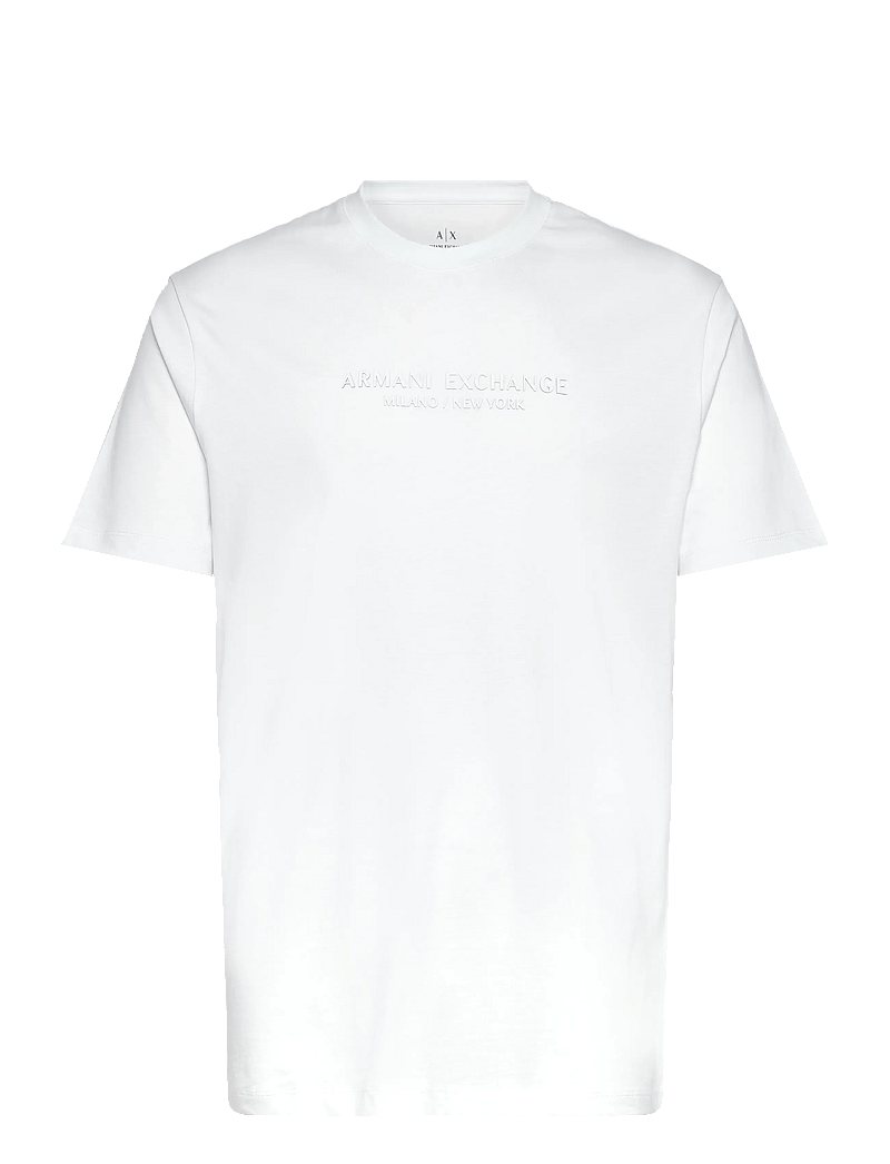Armani Exchange - T-SHIRT - kurzärmelig - white - 0