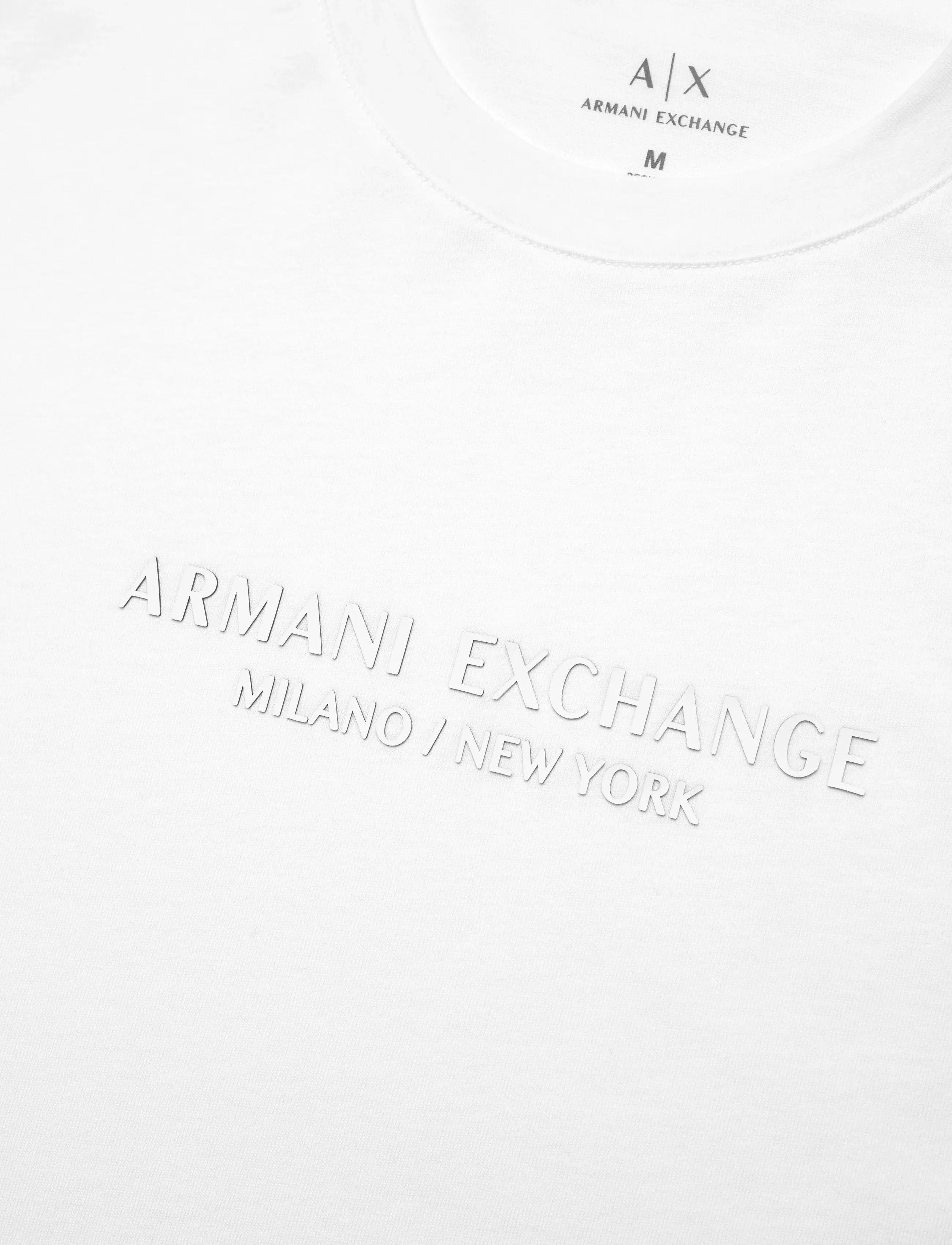 Armani Exchange - T-SHIRT - gimtadienio dovanos - white - 5