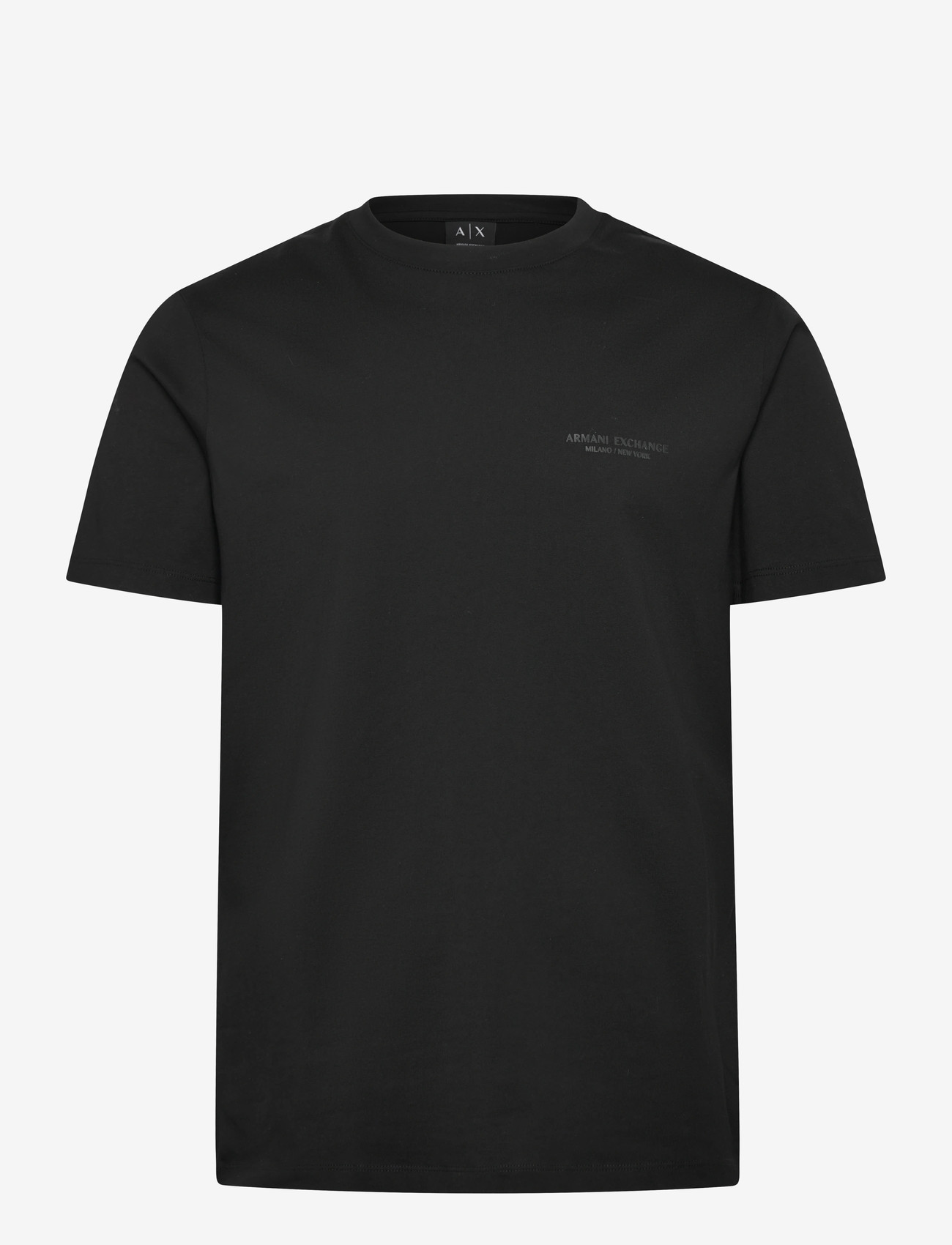 Armani Exchange - T-SHIRT - kortærmede t-shirts - black - 1