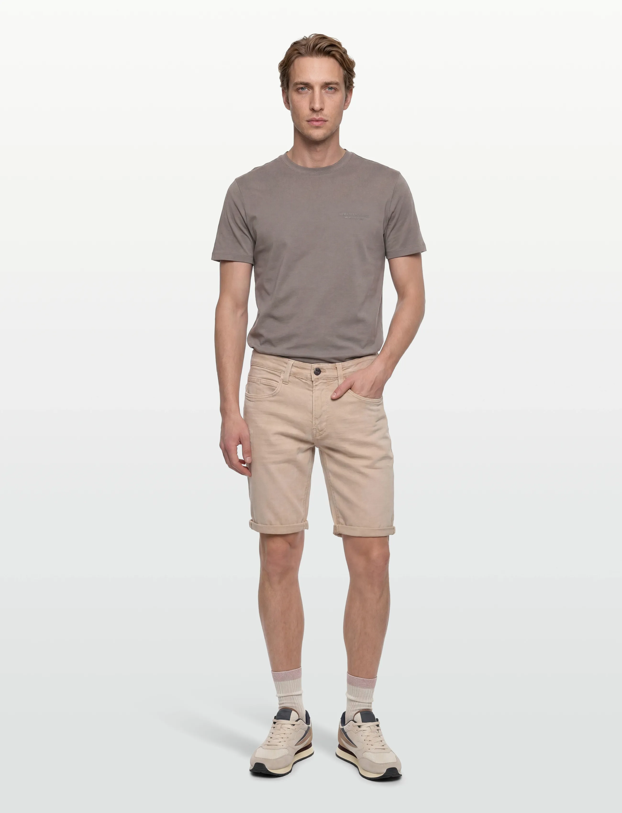 Armani Exchange T-SHIRT - Clothing - DARK GULL GRAY / grey