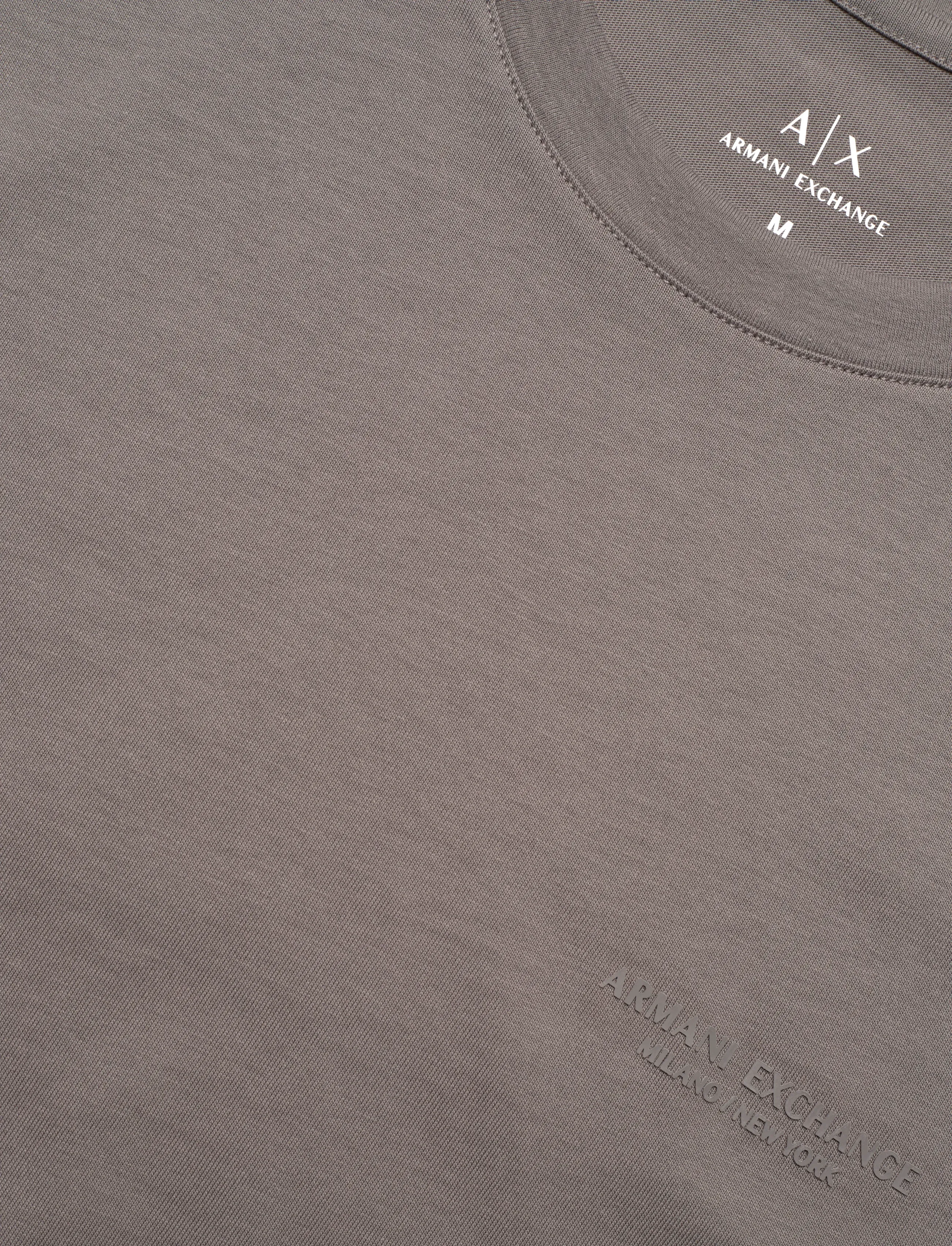 Armani Exchange - T-SHIRT - short-sleeved t-shirts - dark gull gray - 5