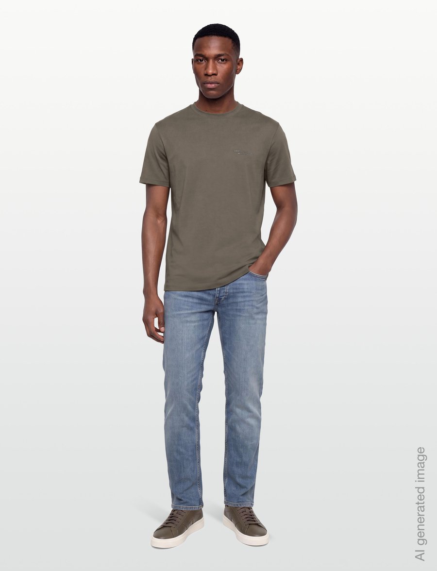 Armani Exchange - T-SHIRT - kurzärmelige t-shirts - falcon - 0