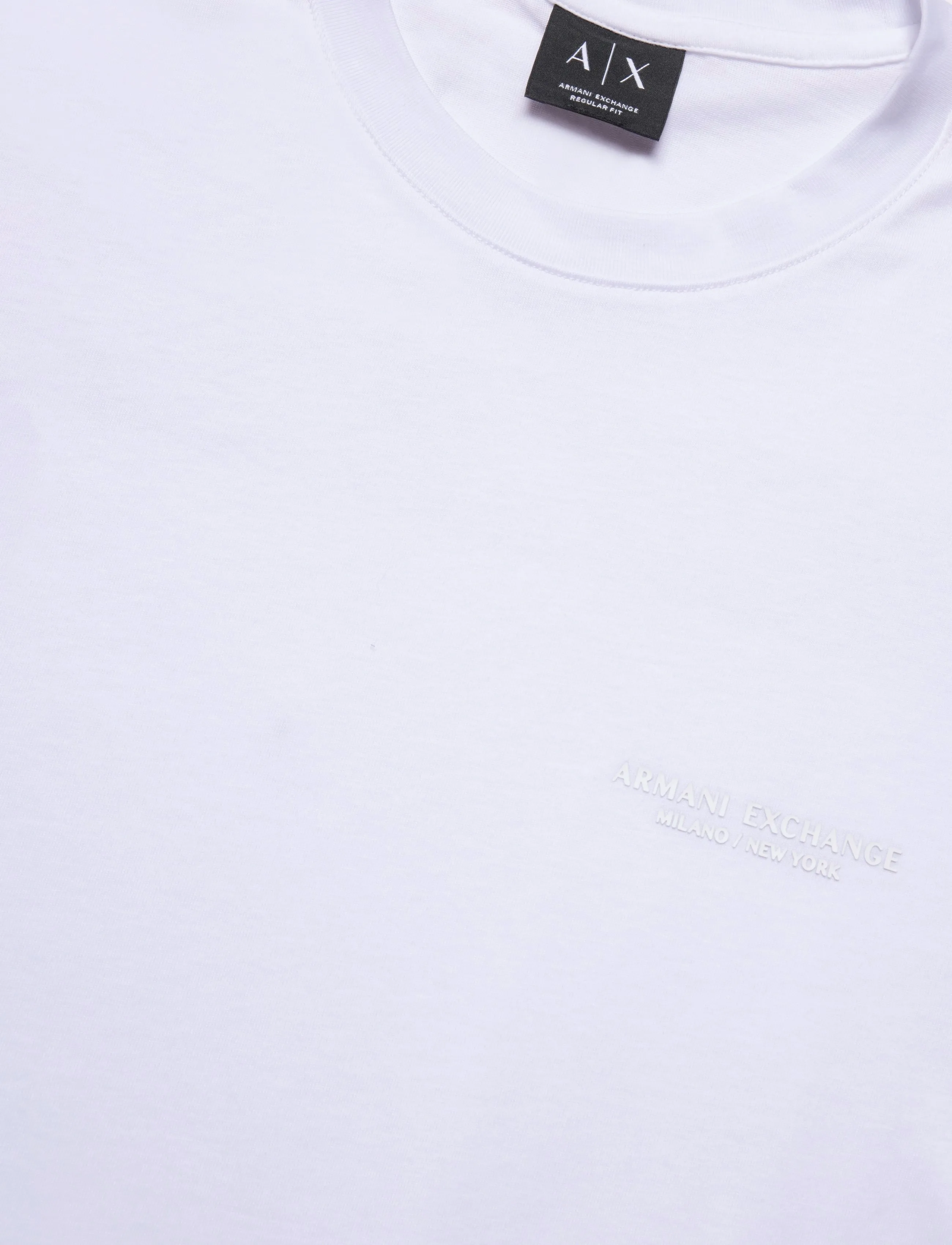 Armani Exchange - T-SHIRT - kurzärmelige t-shirts - white - 2