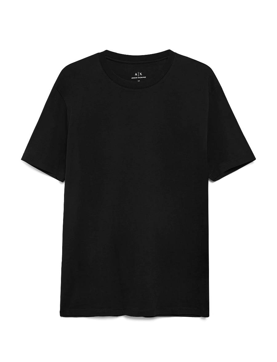 Armani Exchange - T-SHIRT - kortærmede t-shirts - black - 1
