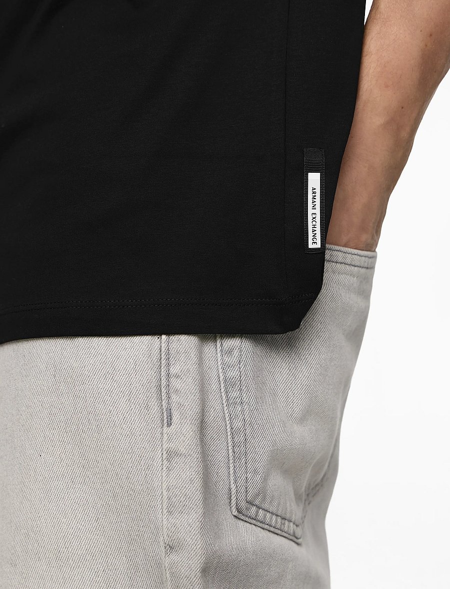 Armani Exchange - T-SHIRT - korte mouwen - black - 5
