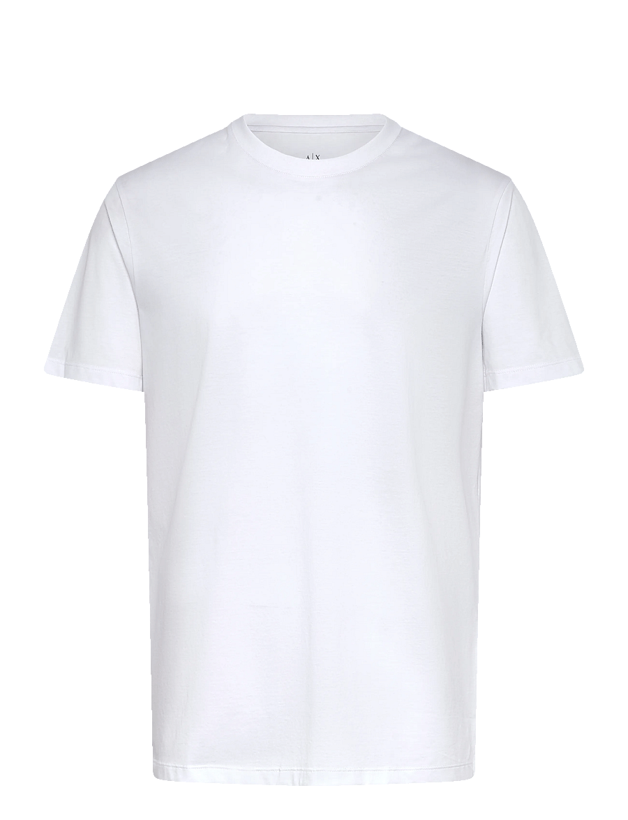 Armani Exchange - T-SHIRT - kortärmade t-shirts - white - 0
