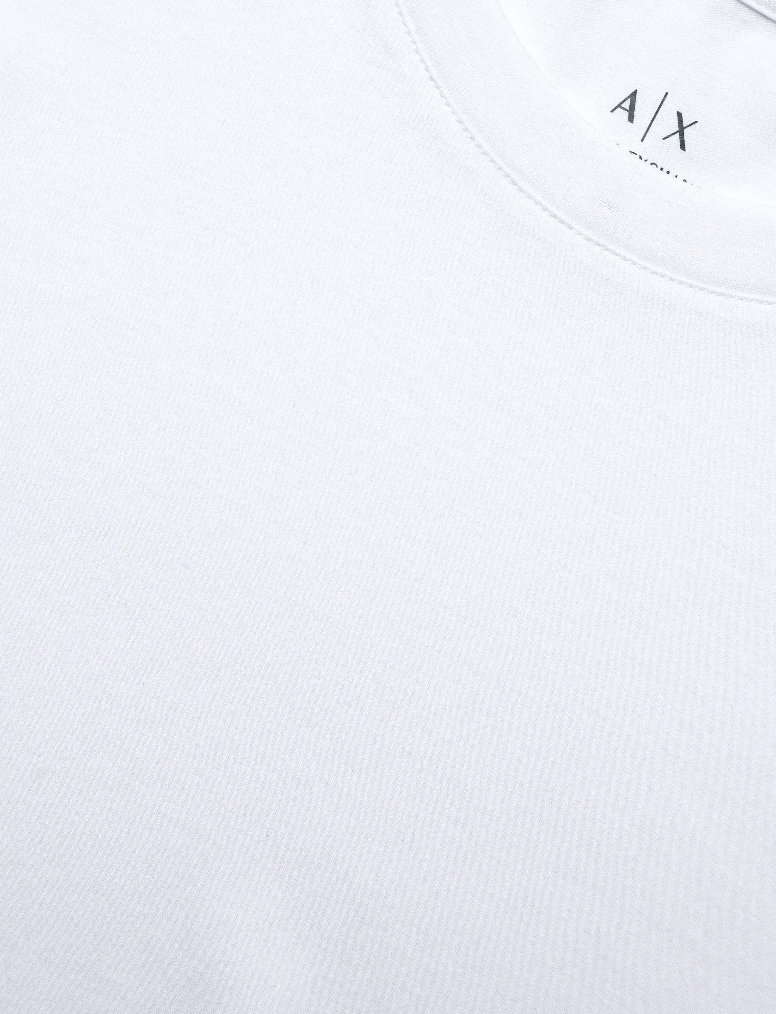 Armani Exchange - T-SHIRT - kortärmade t-shirts - white - 2