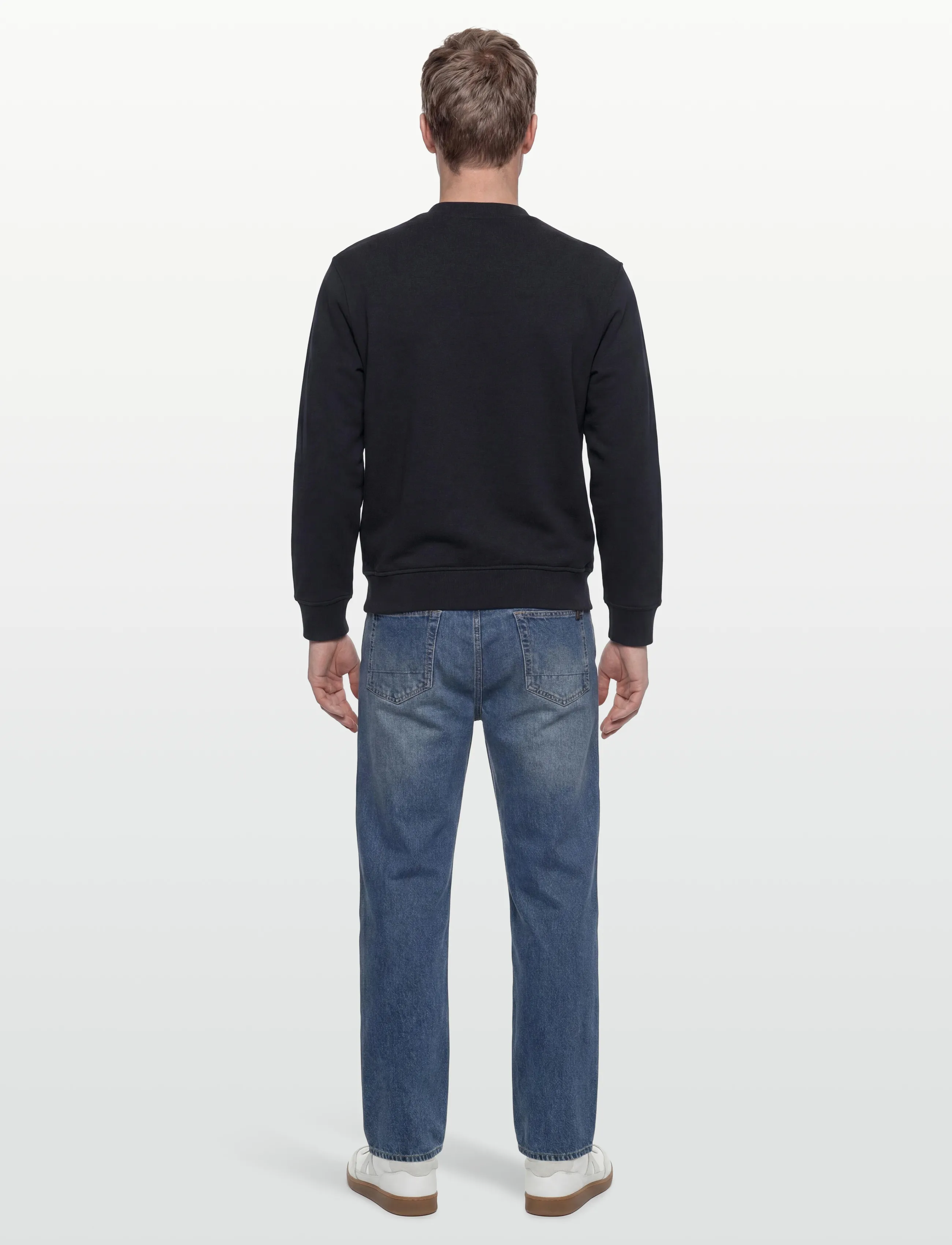 Armani Exchange - SWEATSHIRT - sweatshirts - deep navy - 4