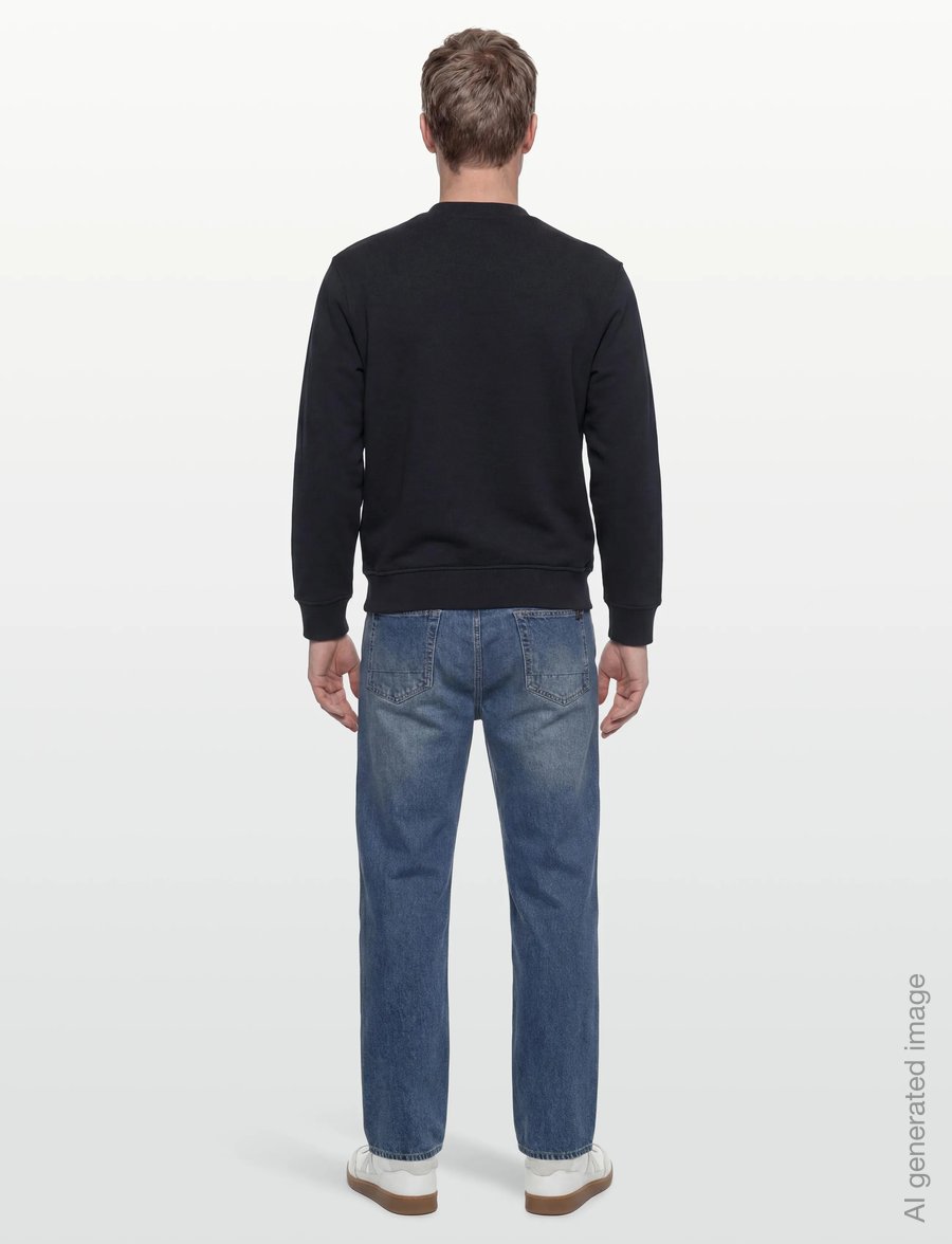 Armani Exchange - SWEATSHIRT - sweatshirts - deep navy - 4
