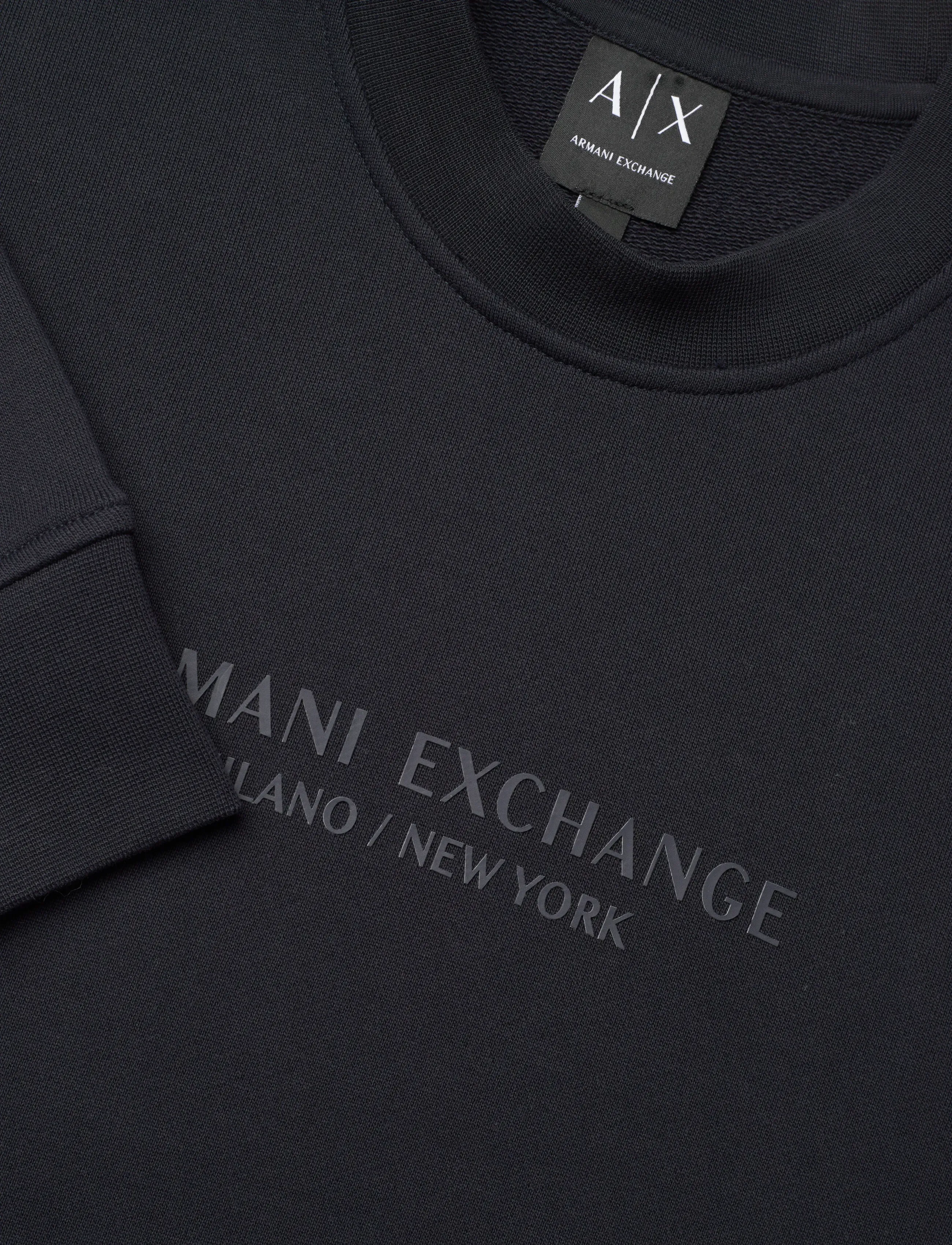 Armani Exchange - SWEATSHIRT - sweatshirts - deep navy - 5