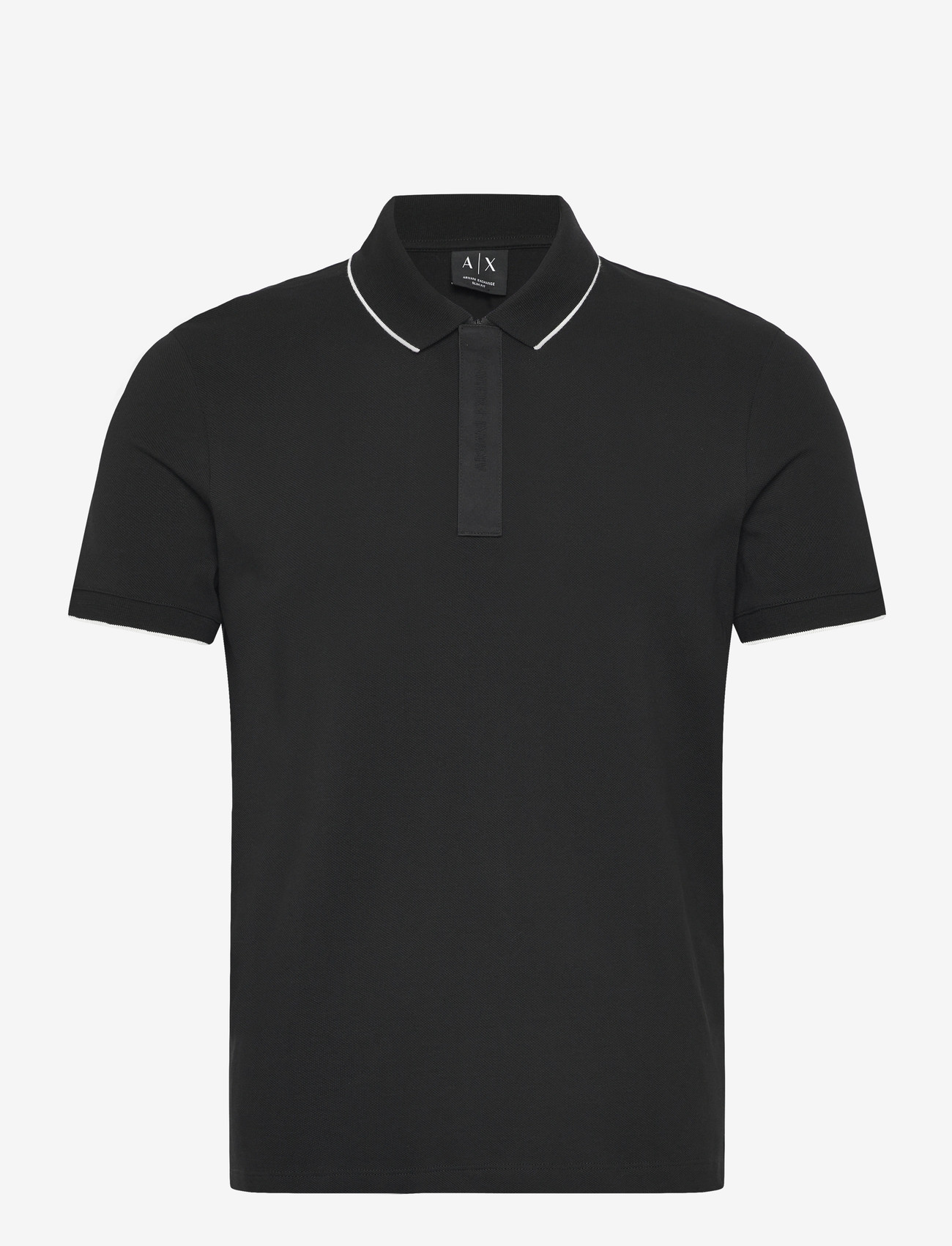 Armani Exchange - POLO SHIRT - kurzärmelig - black - 1