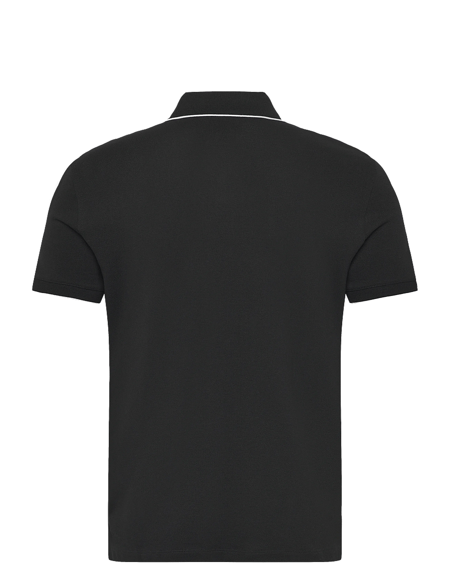 Armani Exchange - POLO SHIRT - short-sleeved polos - black - 2