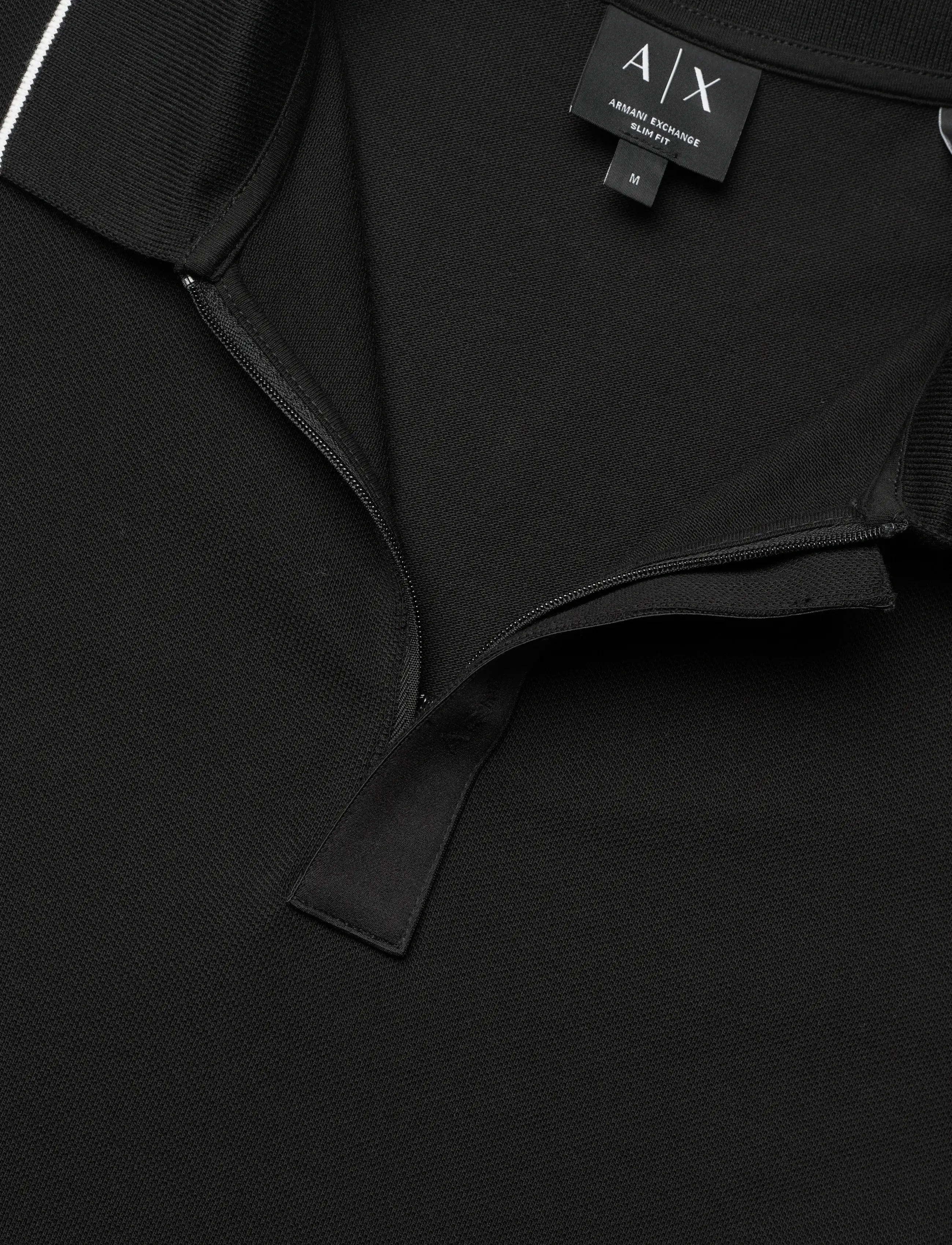 Armani Exchange - POLO SHIRT - kortärmade pikéer - black - 5