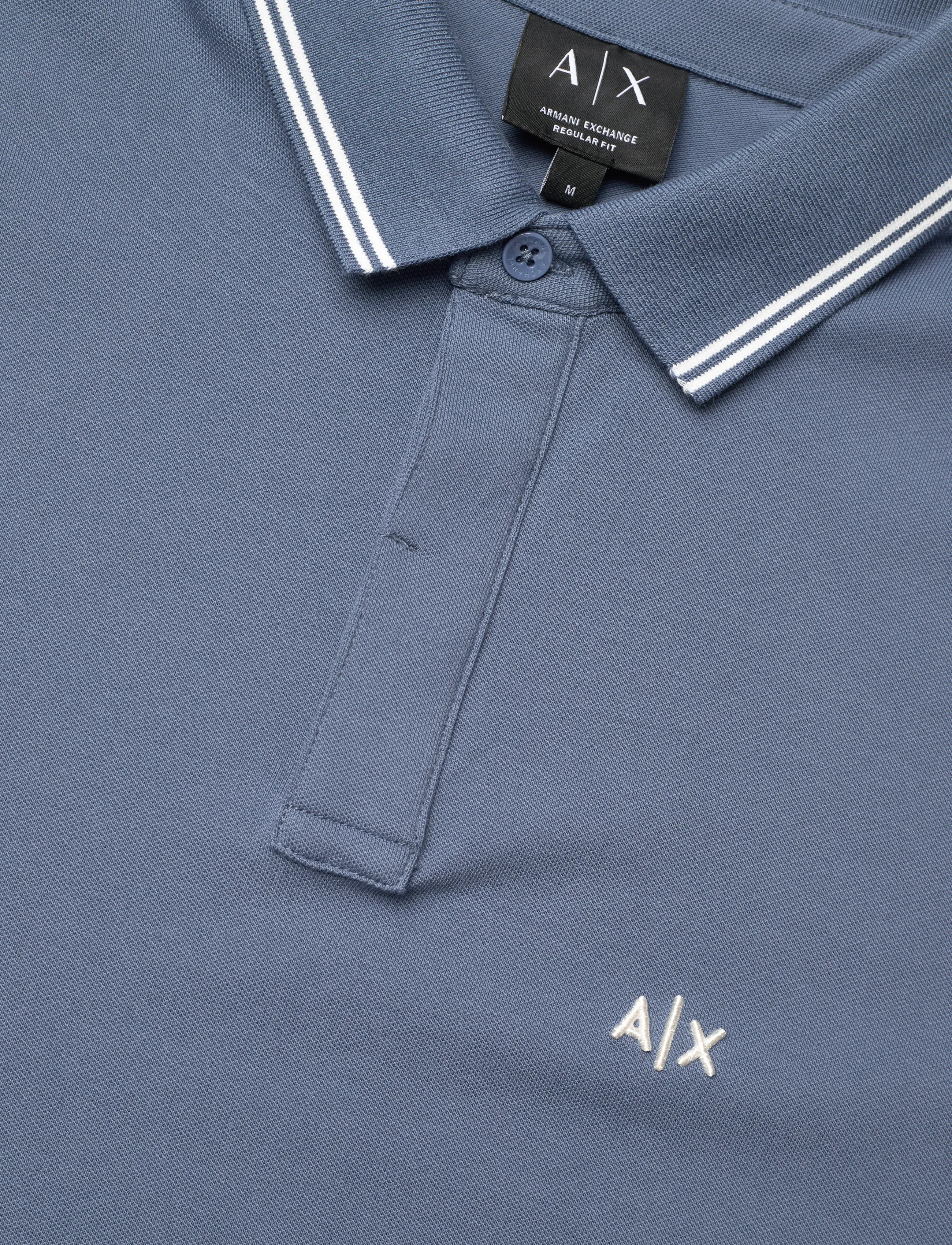 Armani Exchange - POLO SHIRT - short-sleeved polos - china blue - 5