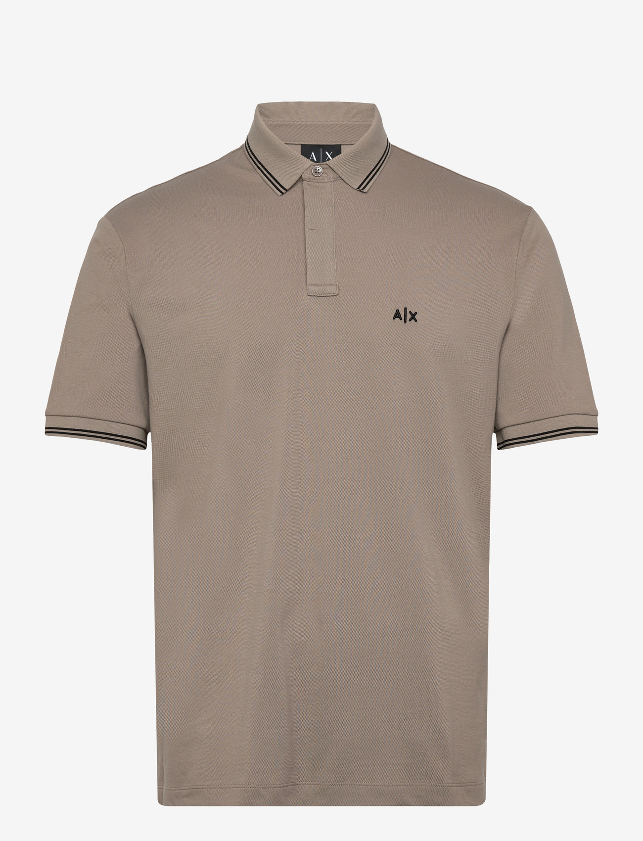 Armani Exchange - POLO SHIRT - lühikeste varrukatega polod - driftwood - 1