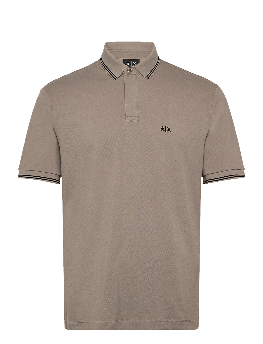 Armani Exchange - POLO SHIRT - kurzärmelig - driftwood - 1