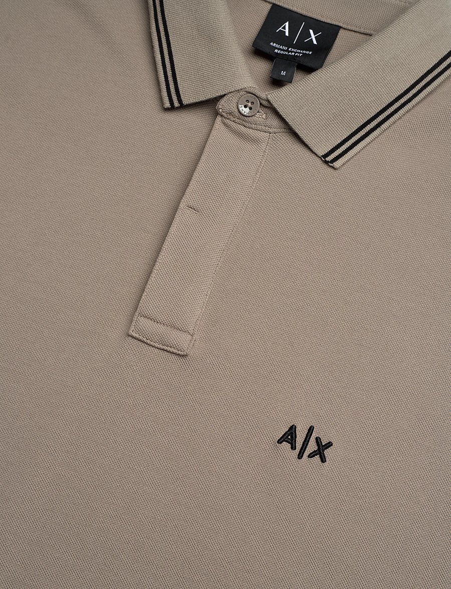 Armani Exchange - POLO SHIRT - kurzärmelig - driftwood - 5