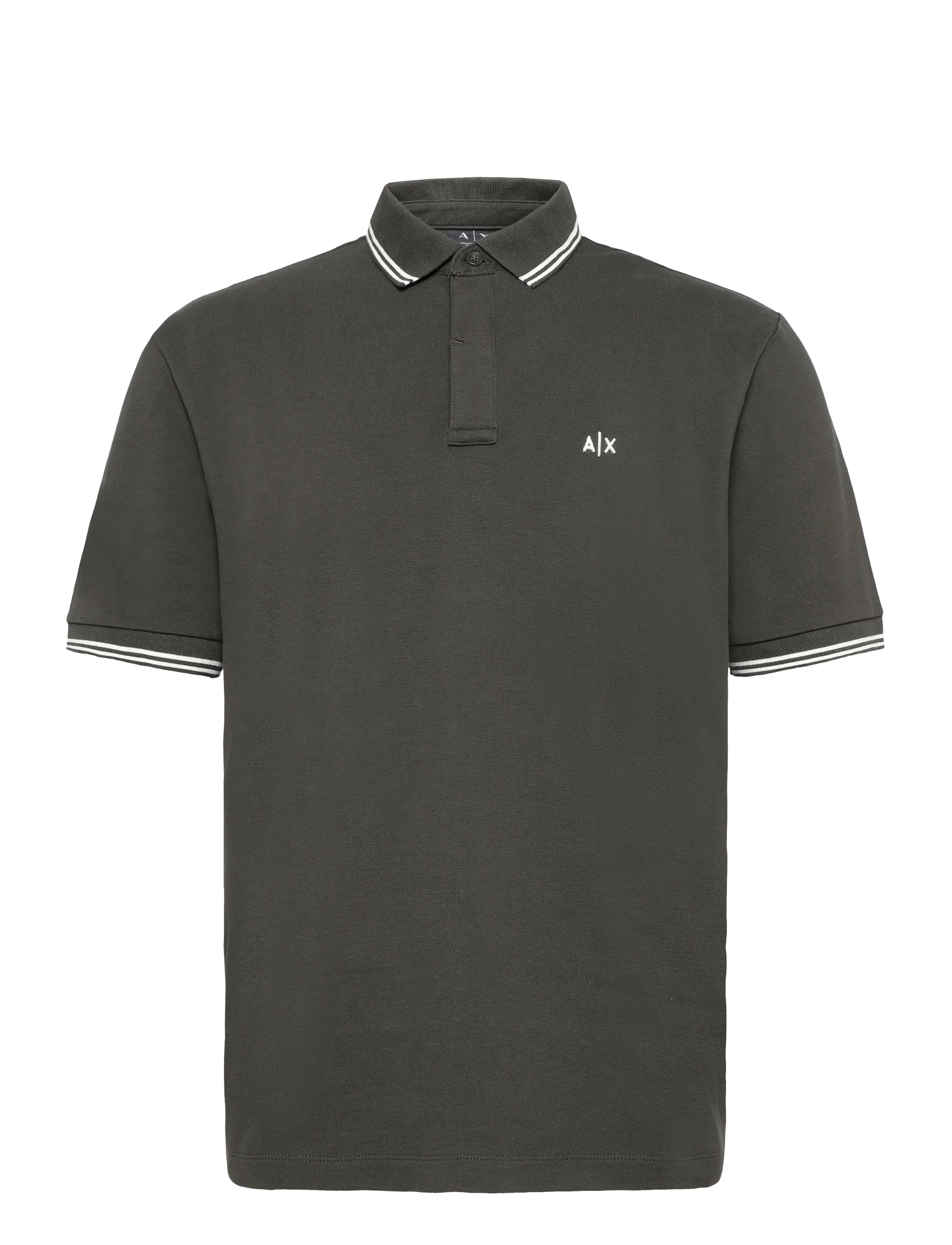Armani Exchange POLO SHIRT - Kleidung - PEAT / green