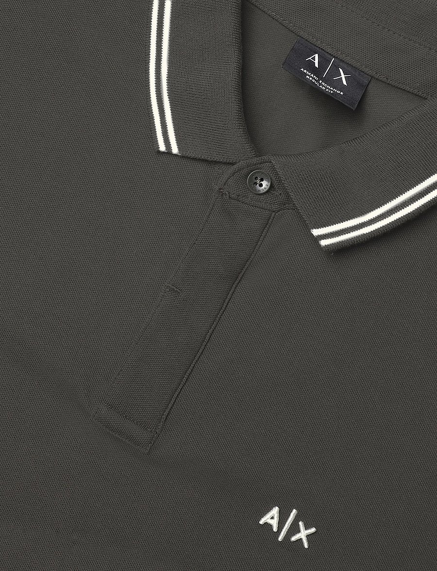 Armani Exchange - POLO SHIRT - lühikeste varrukatega polod - peat - 5
