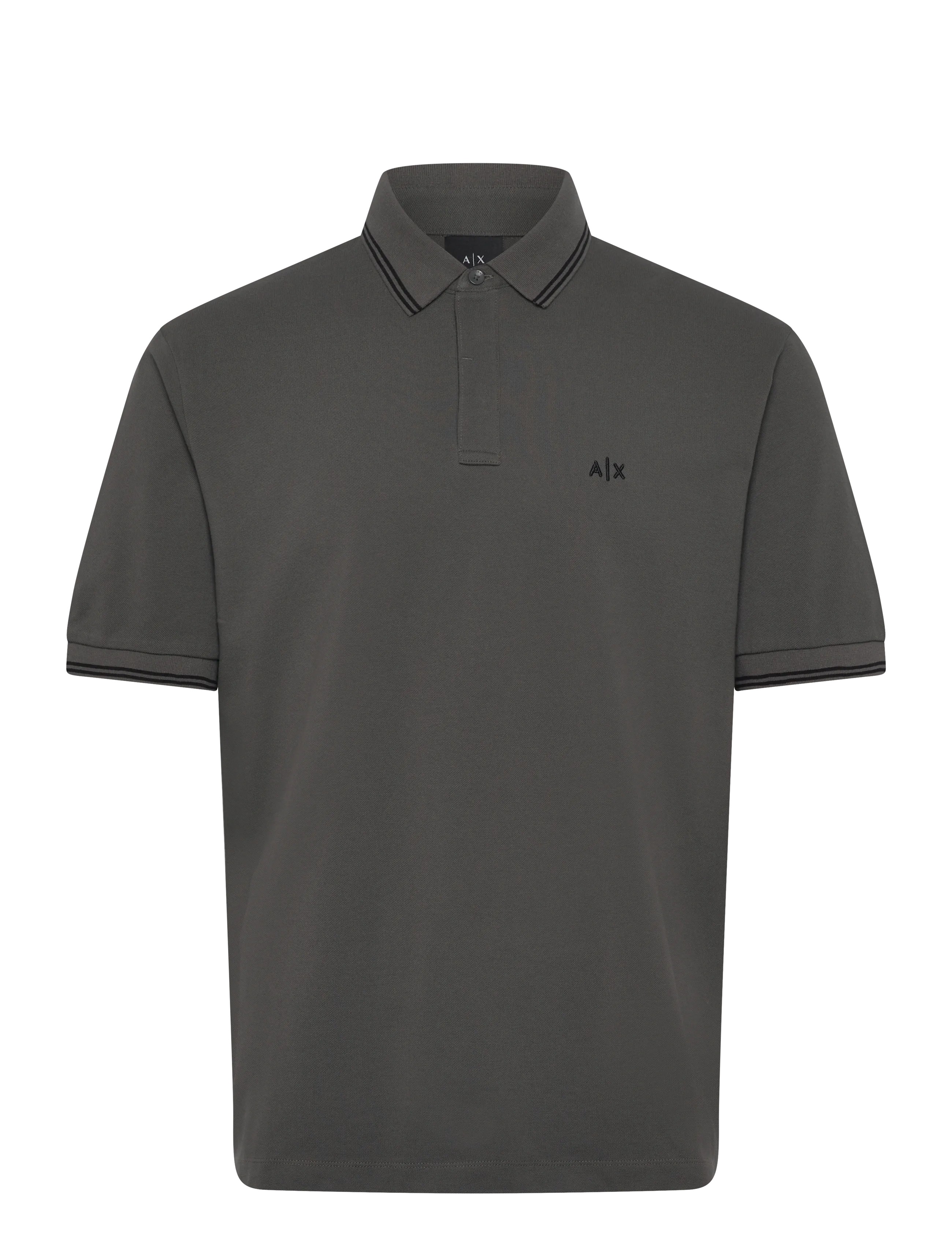 Armani Exchange POLO SHIRT - Poloer - SAGE / grey