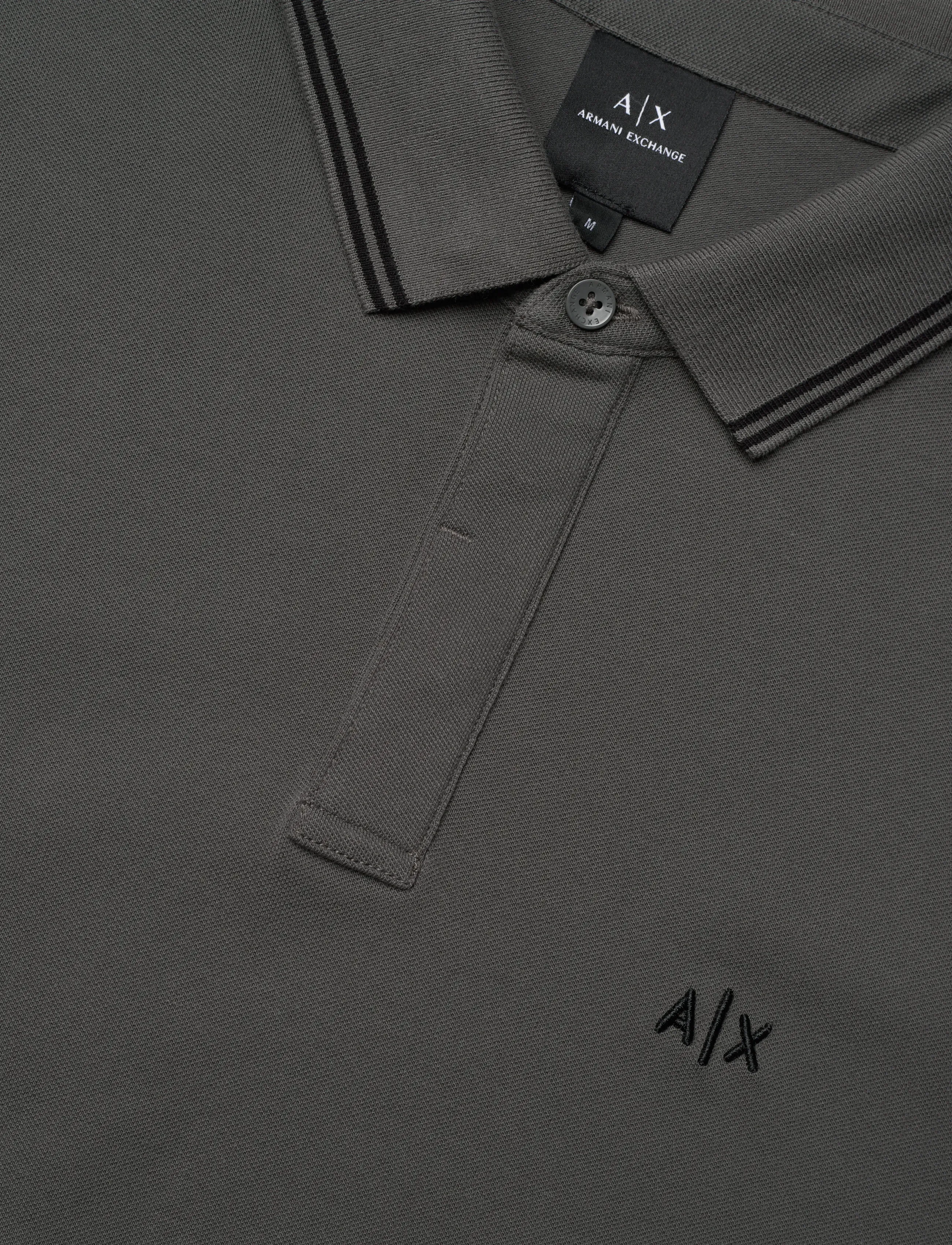 Armani Exchange - POLO SHIRT - short-sleeved polos - sage - 5