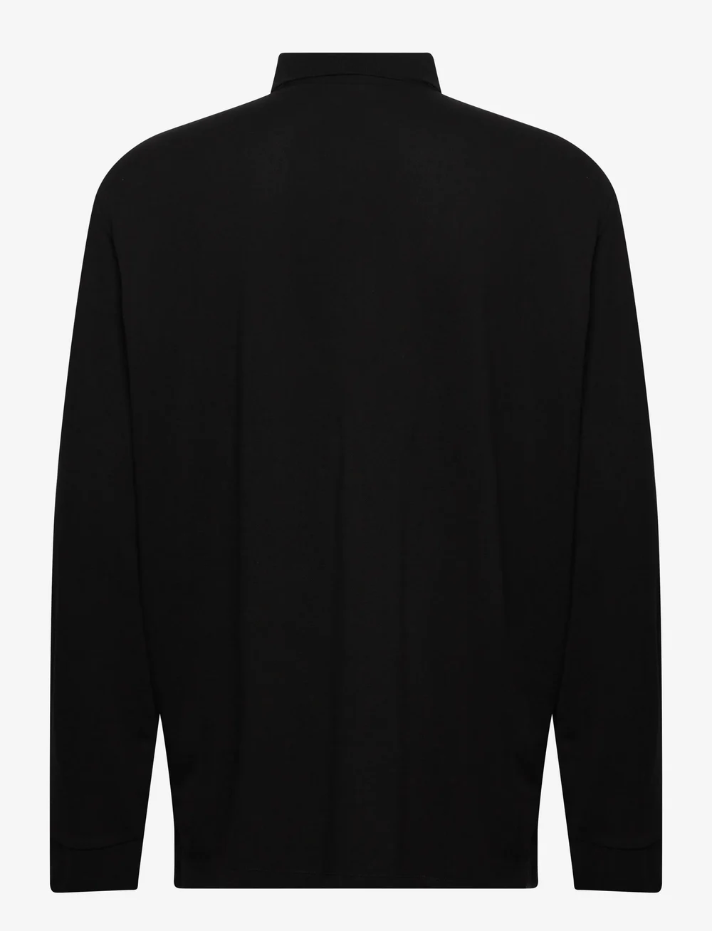 Armani Exchange - POLO SHIRT - lange mouwen - black - 1