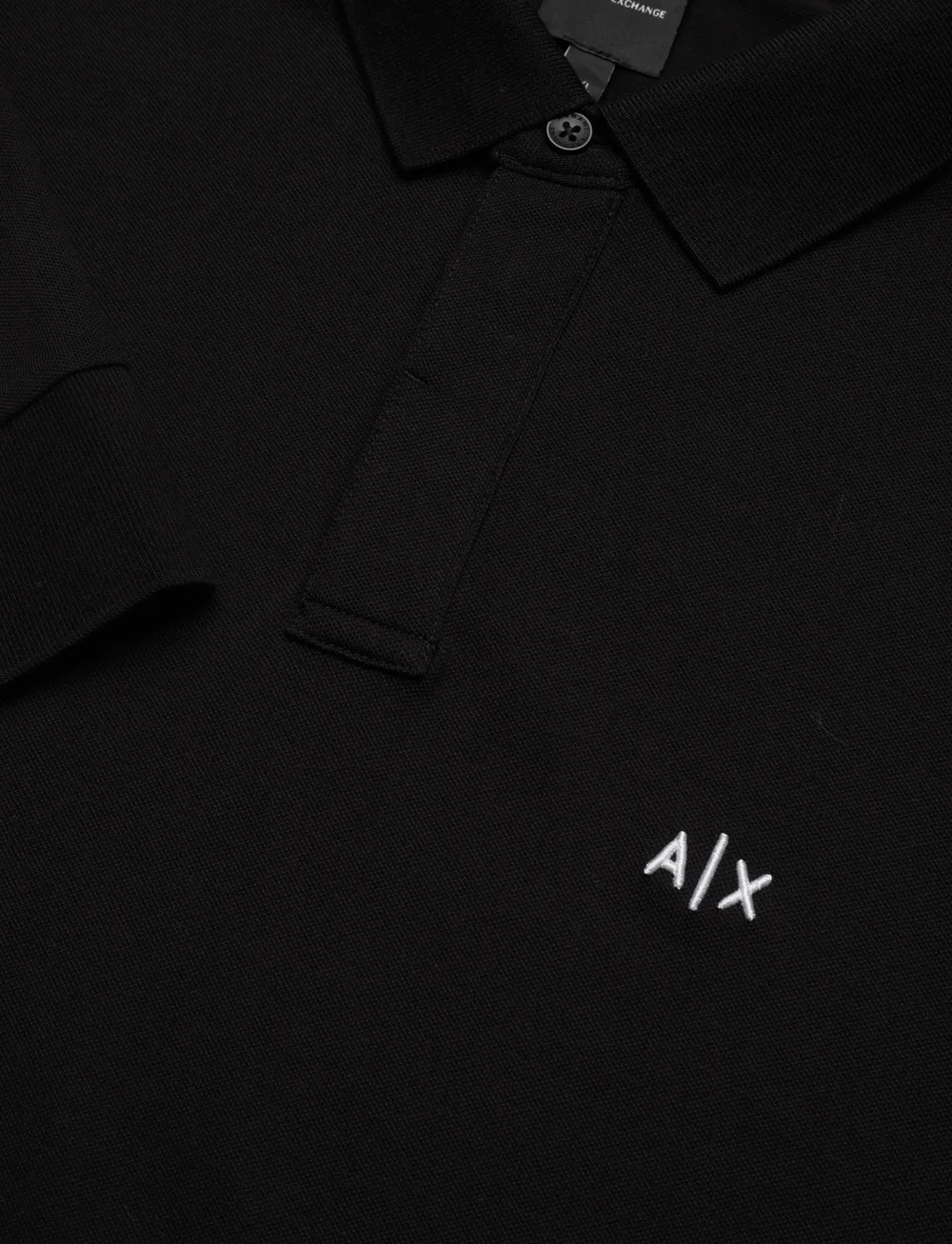 Armani Exchange - POLO SHIRT - lange mouwen - black - 2