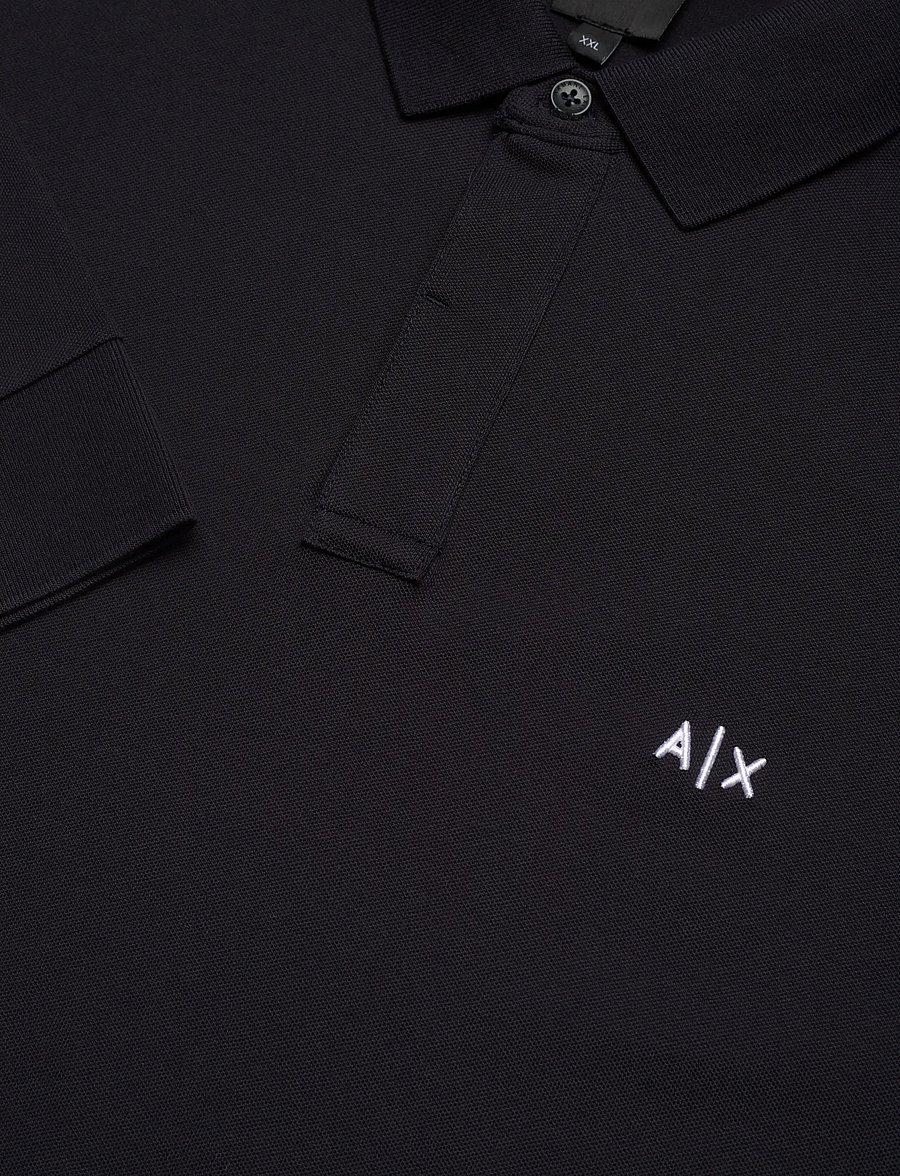 Armani Exchange - POLO SHIRT - long-sleeved t-shirts - deep navy - 2