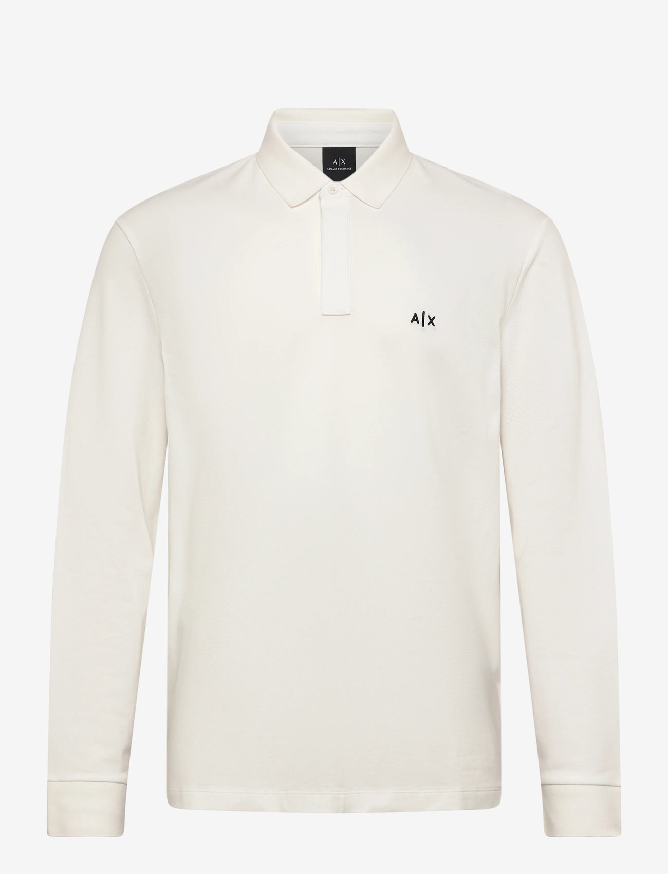 Armani Exchange - POLO SHIRT - höstkläder - off white - 0