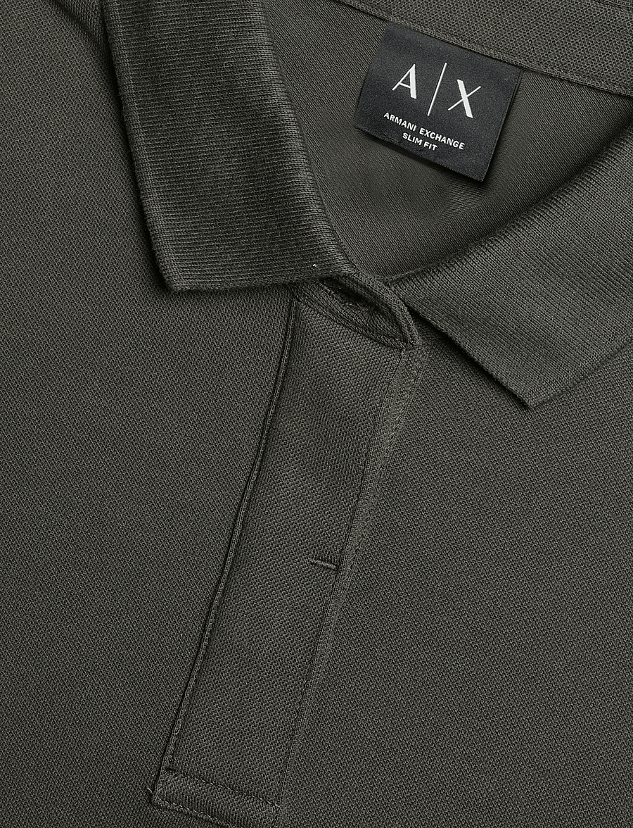 Armani Exchange - POLO SHIRT - pikkade varrukatega t-särgid - peat - 5